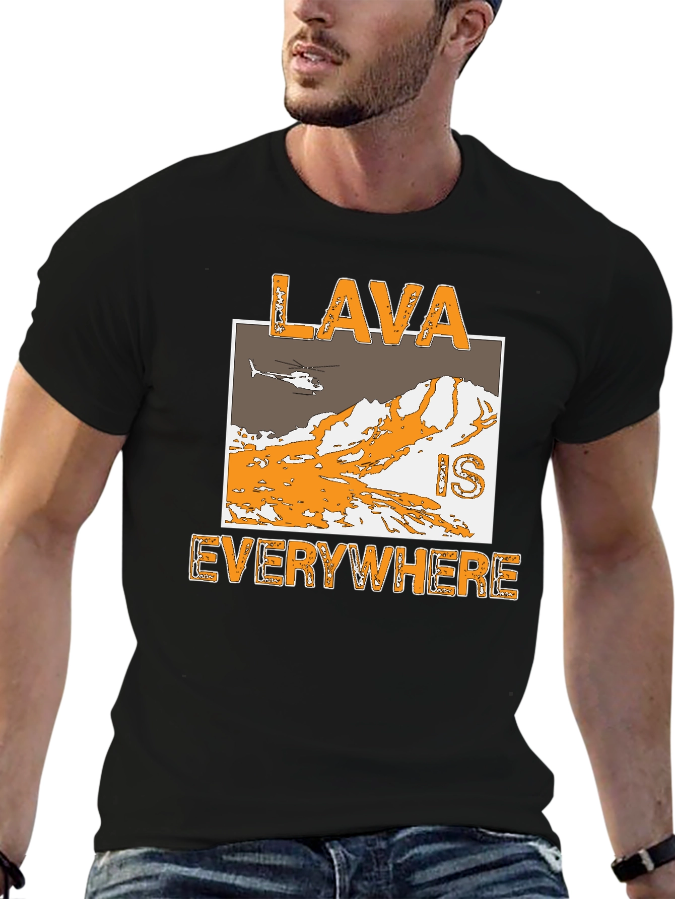 Lava Is Everywhere Graphic T-Shirt