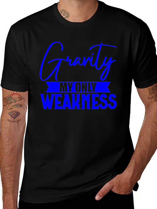 Gravity Weakness Graphic Tee - Black