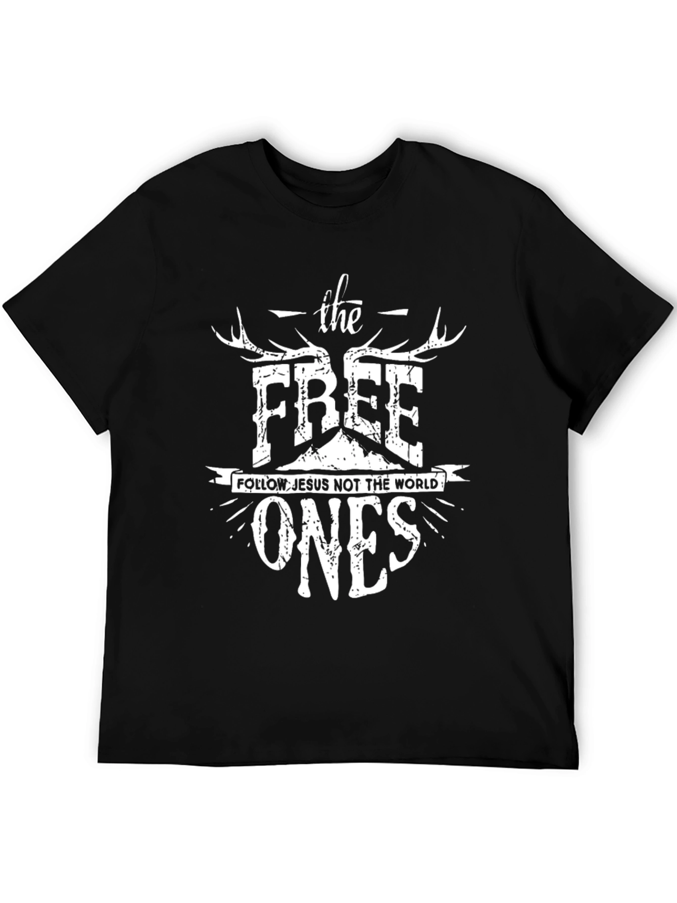 The Free Ones Christian T-Shirt - Follow Jesus