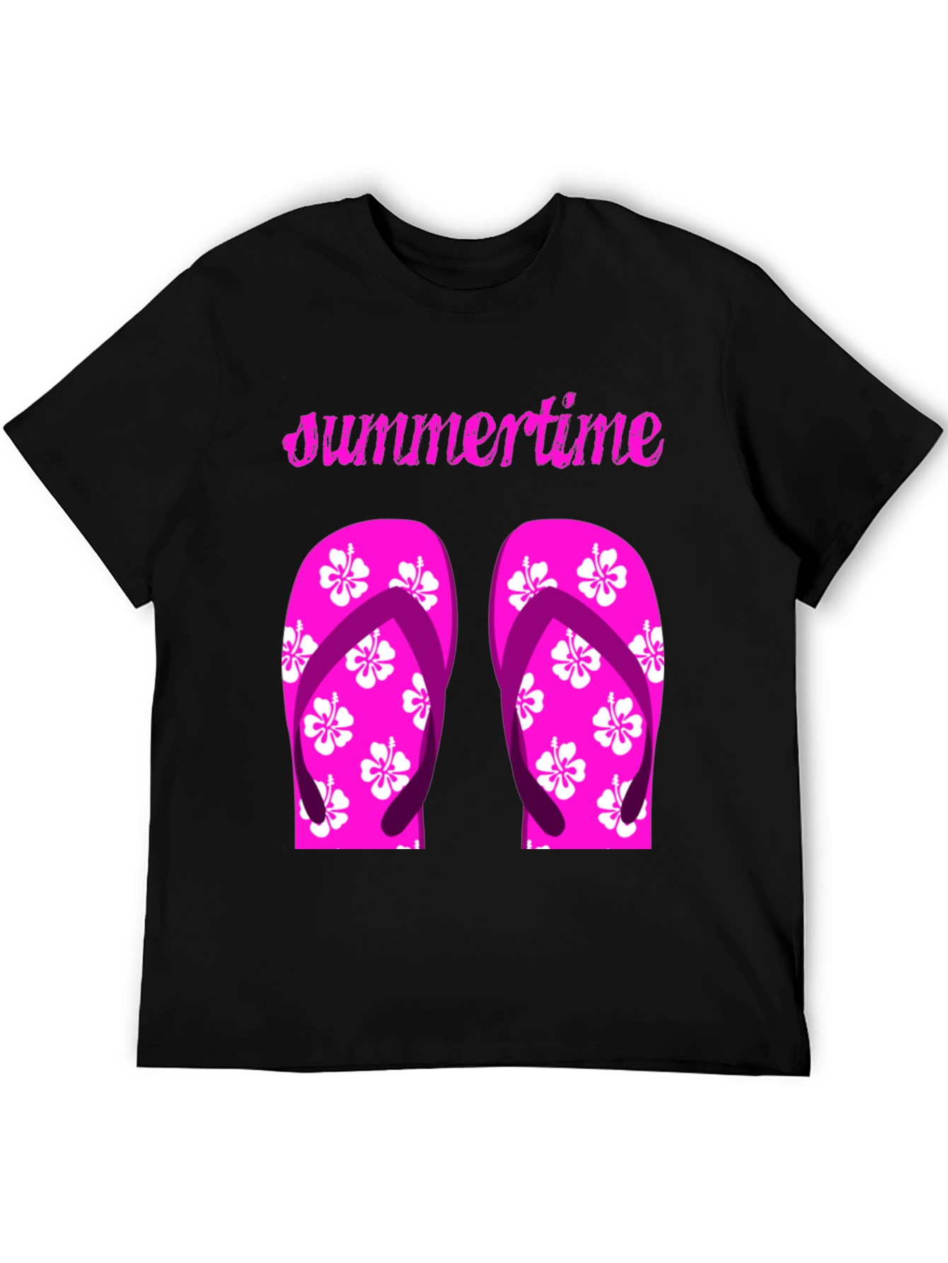 Summertime Flip Flop Graphic Tee