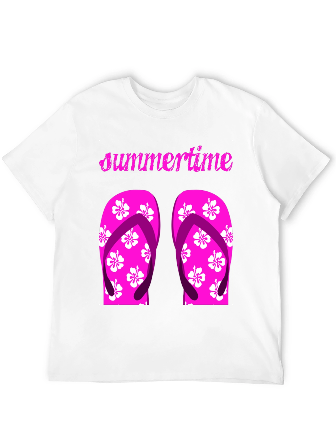 Summertime Flip Flop Graphic Tee
