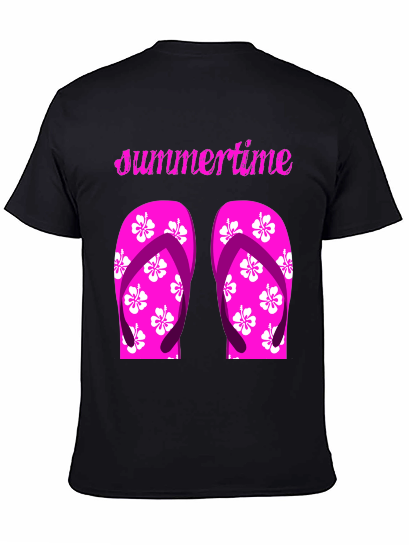 Summertime Flip Flop Graphic Tee