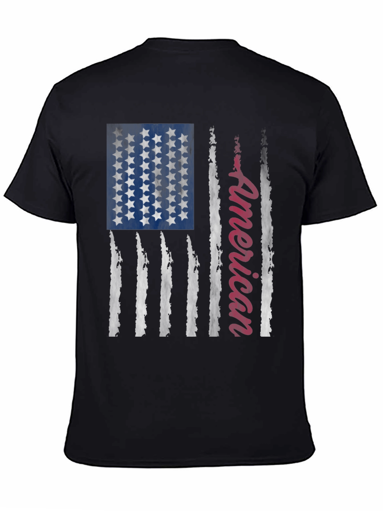 American Flag Graphic Tee - Patriotic Style