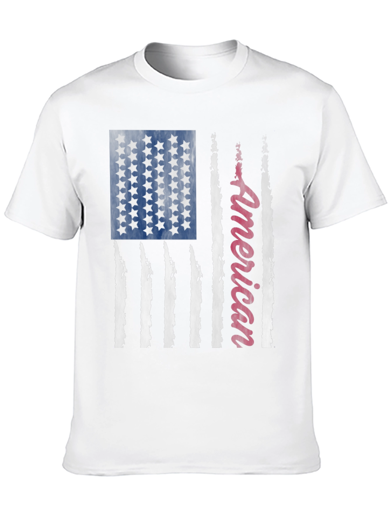 American Flag Graphic Tee - Patriotic Style