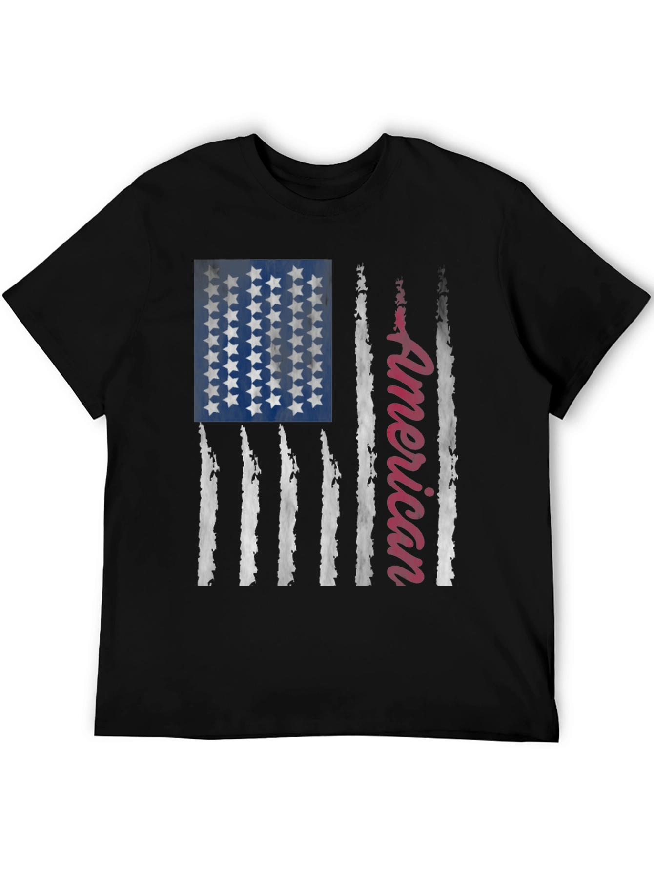 American Flag Graphic Tee - Patriotic Style