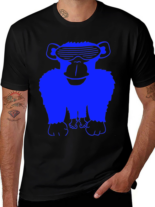 Cool Ape Graphic T-Shirt - Black