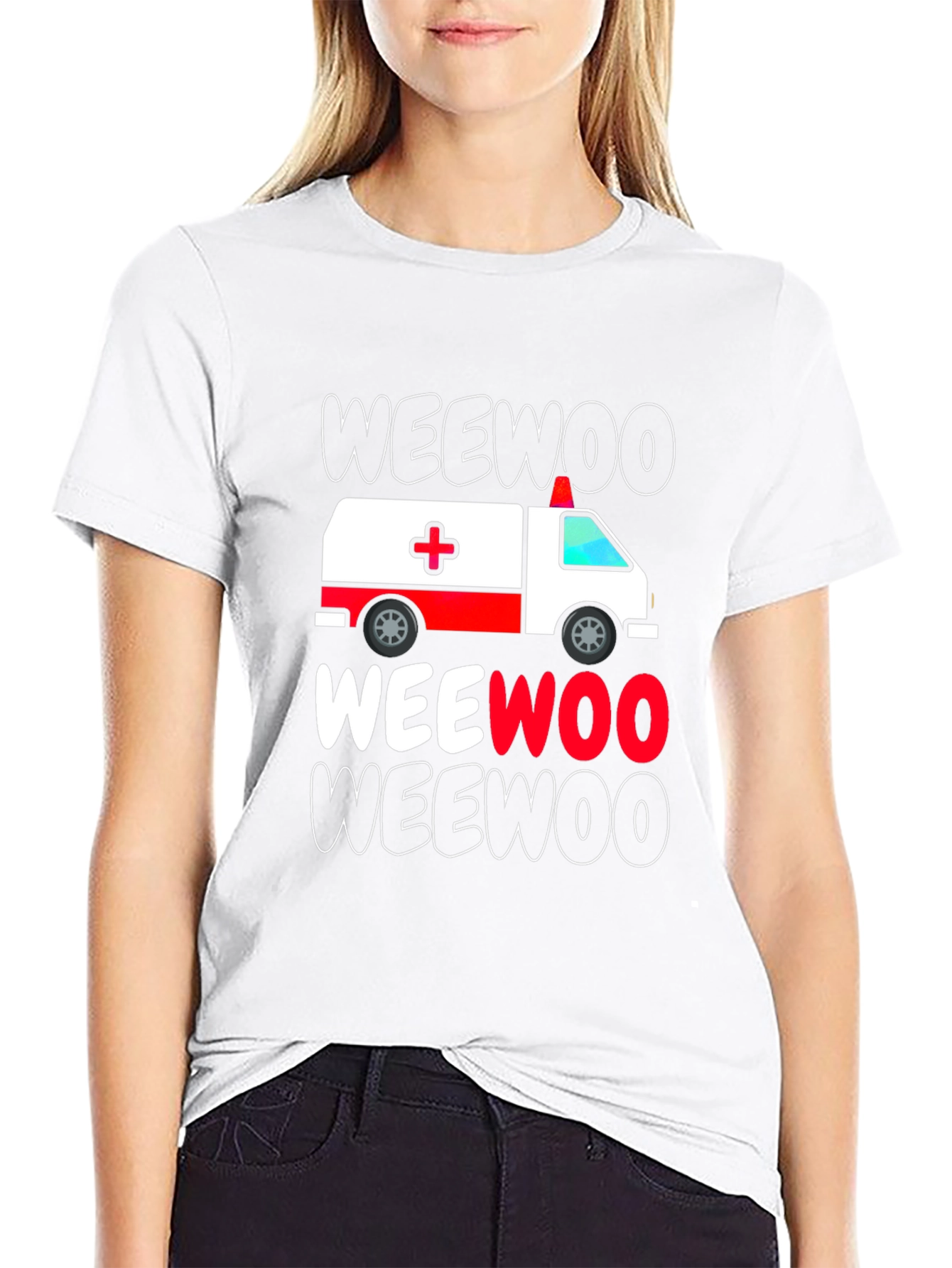 Wee Woo Ambulance Graphic Tee