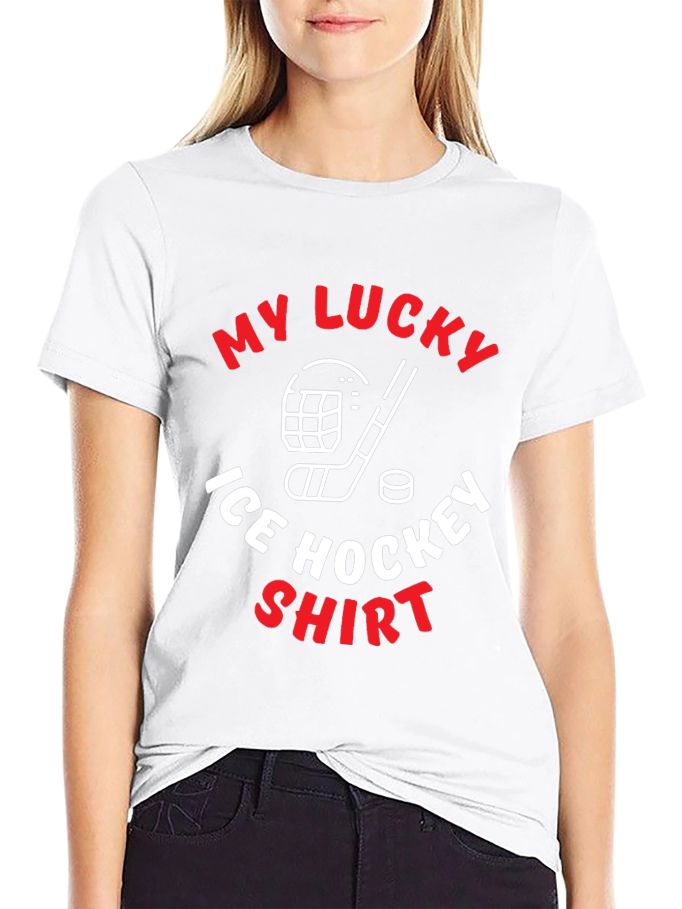 My Lucky Ice Hockey Shirt - Graphic Tee