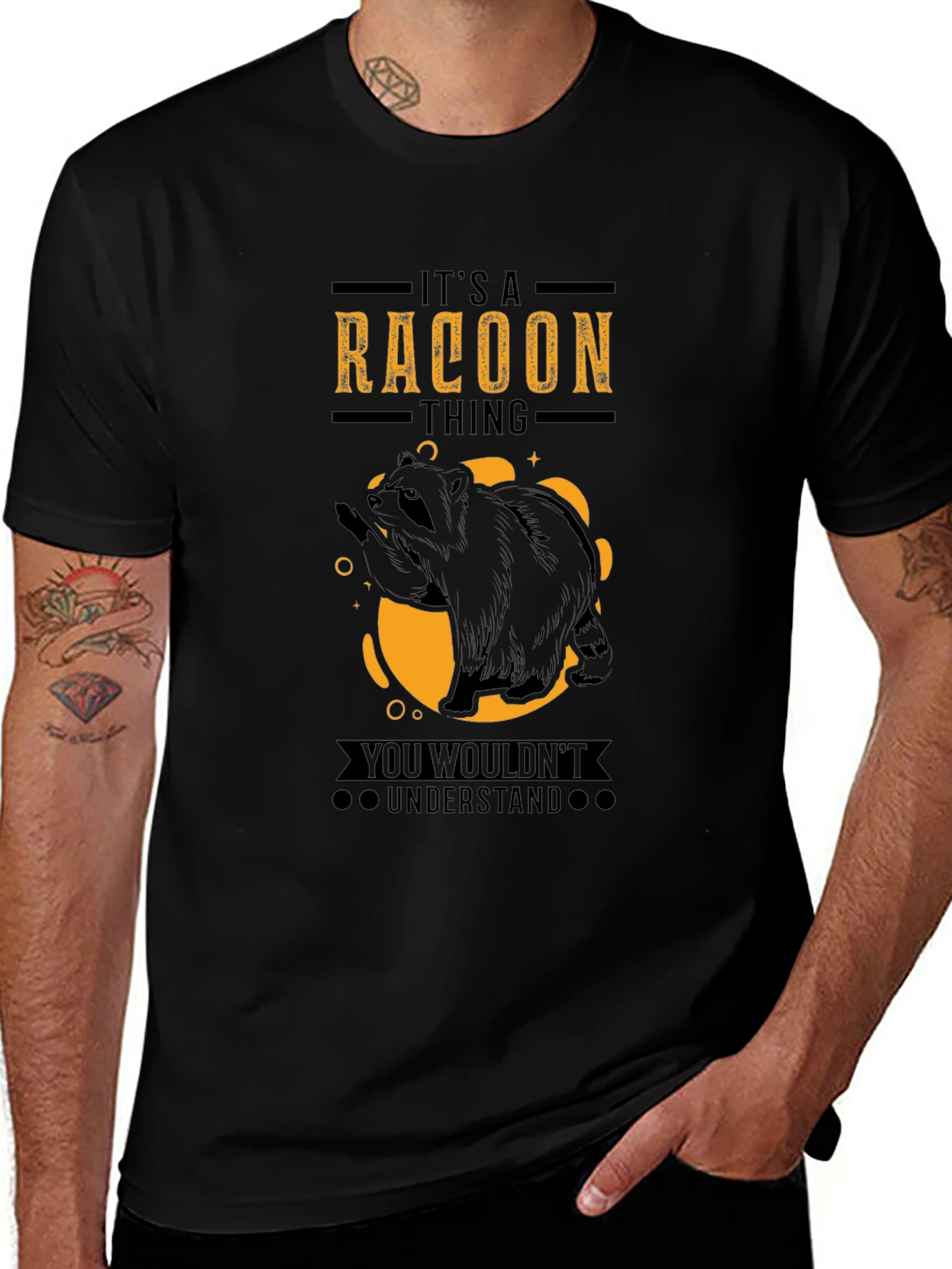 Its a Raccoon Thing Funny Graphic T-Shirt