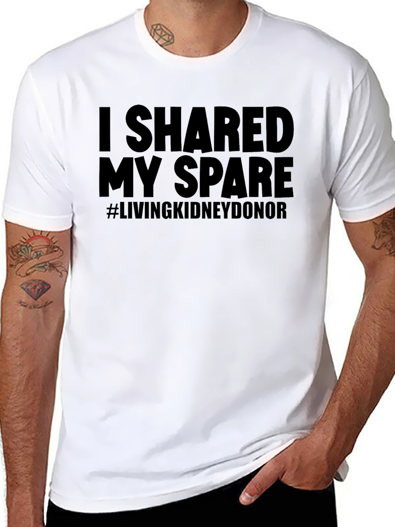 I Shared My Spare Kidney Donor T-Shirt