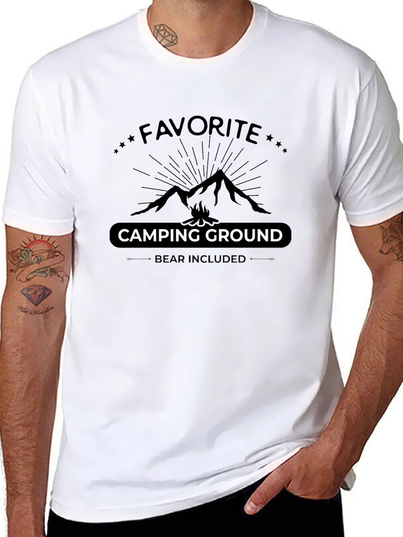 Favorite Camping Ground T-Shirt - Bear Included