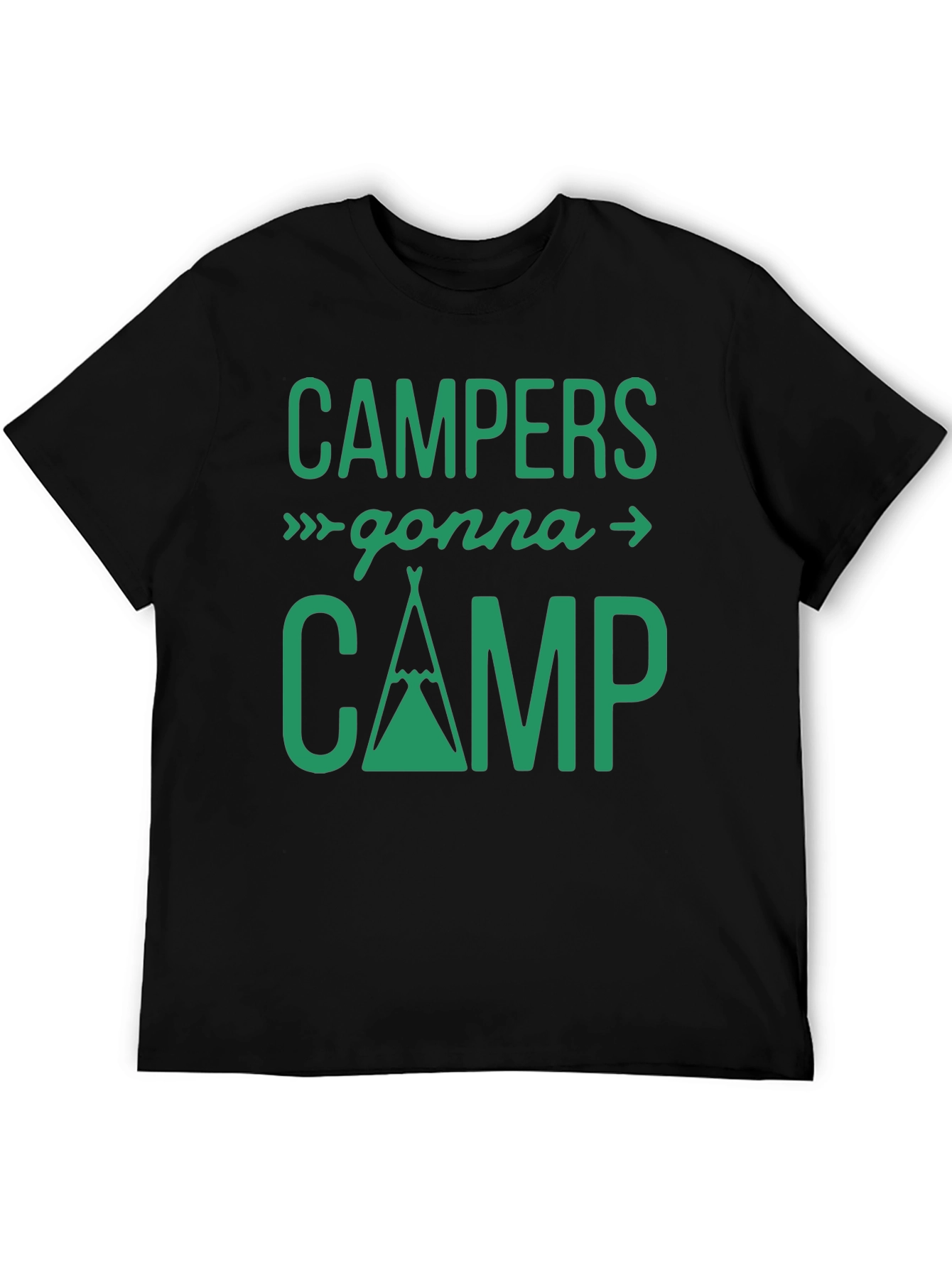 Campers Gonna Camp Graphic T-Shirt