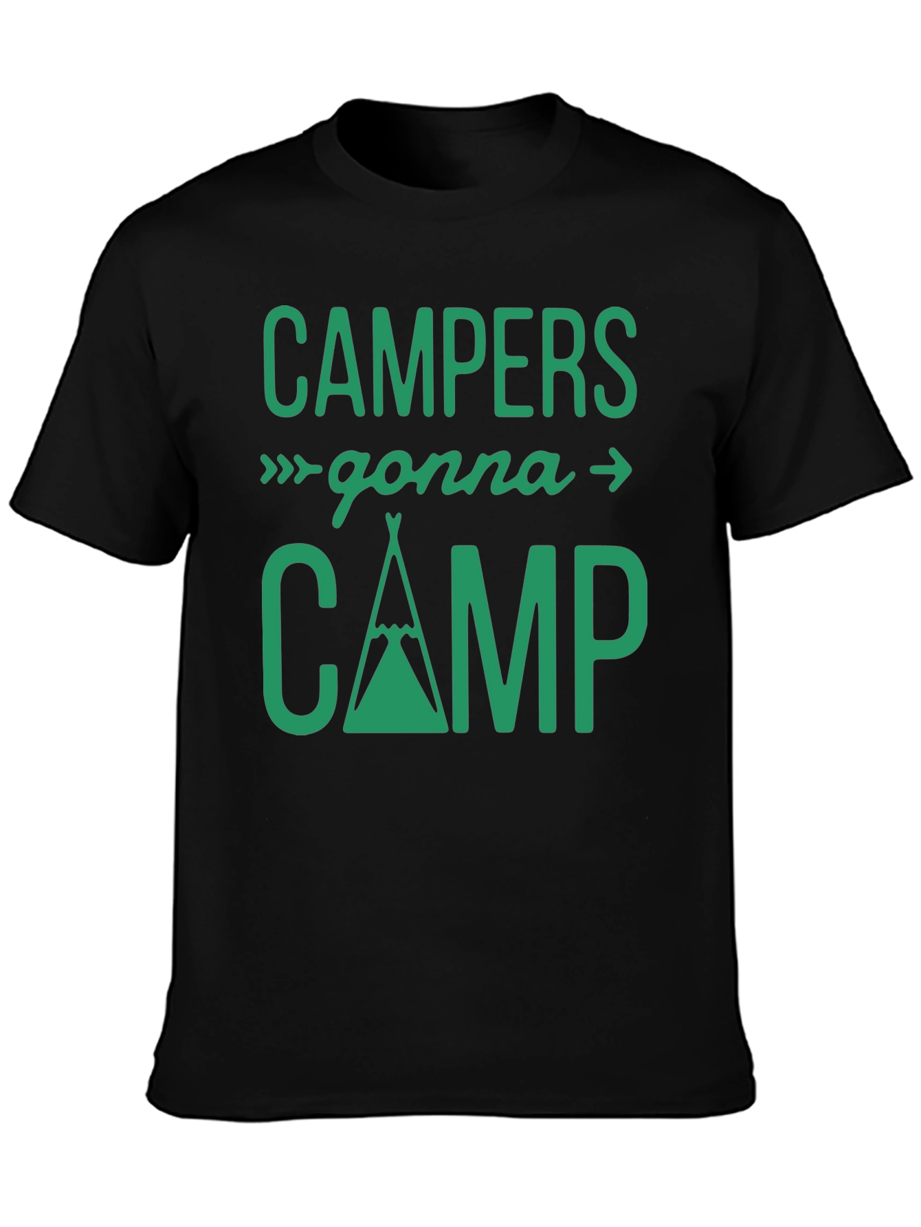 Campers Gonna Camp Graphic T-Shirt