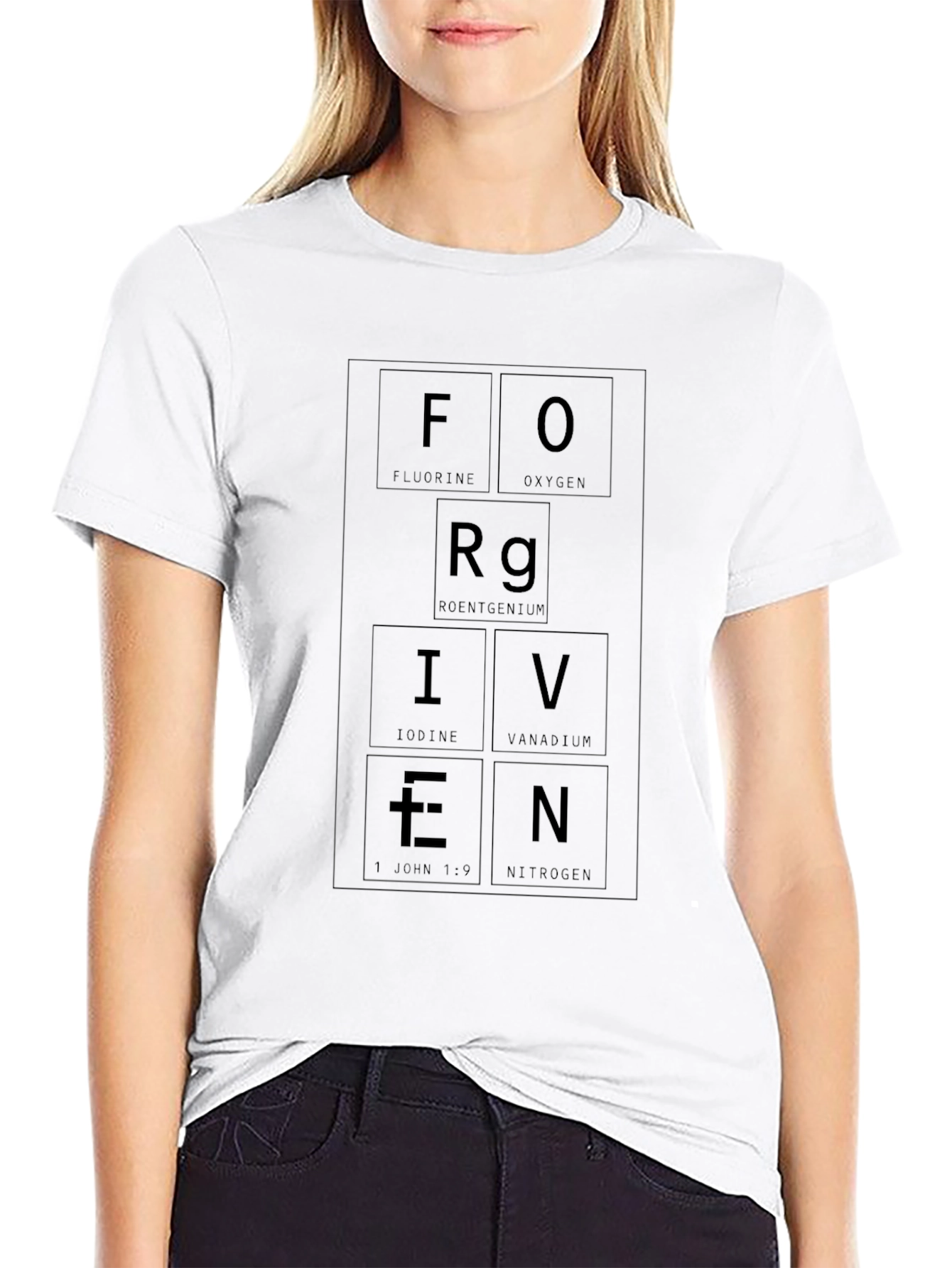 Forgiven Periodic Table T-Shirt