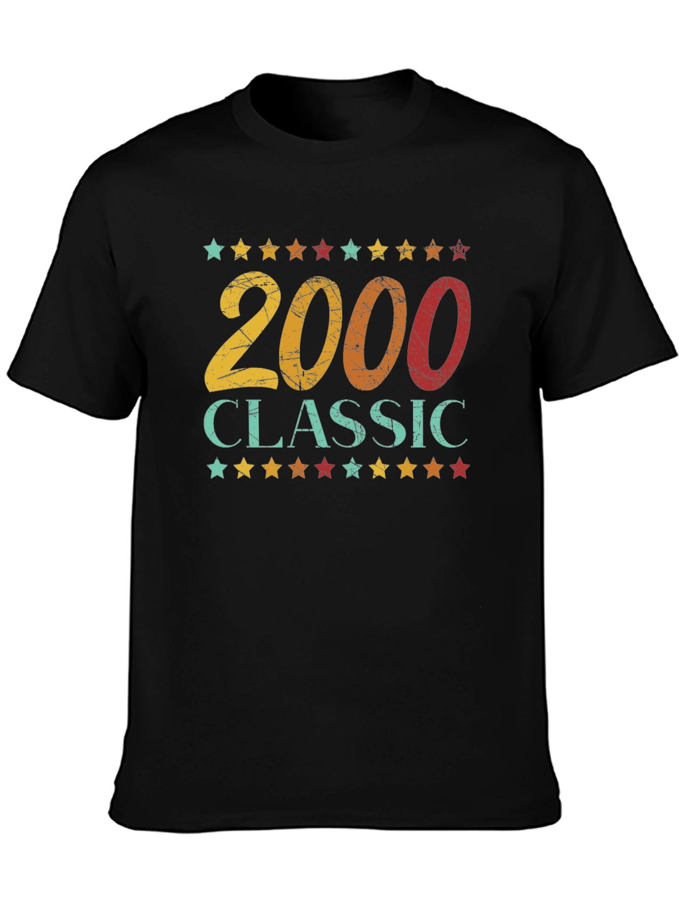 2000 Classic Graphic Tee - Retro Birthday Shirt