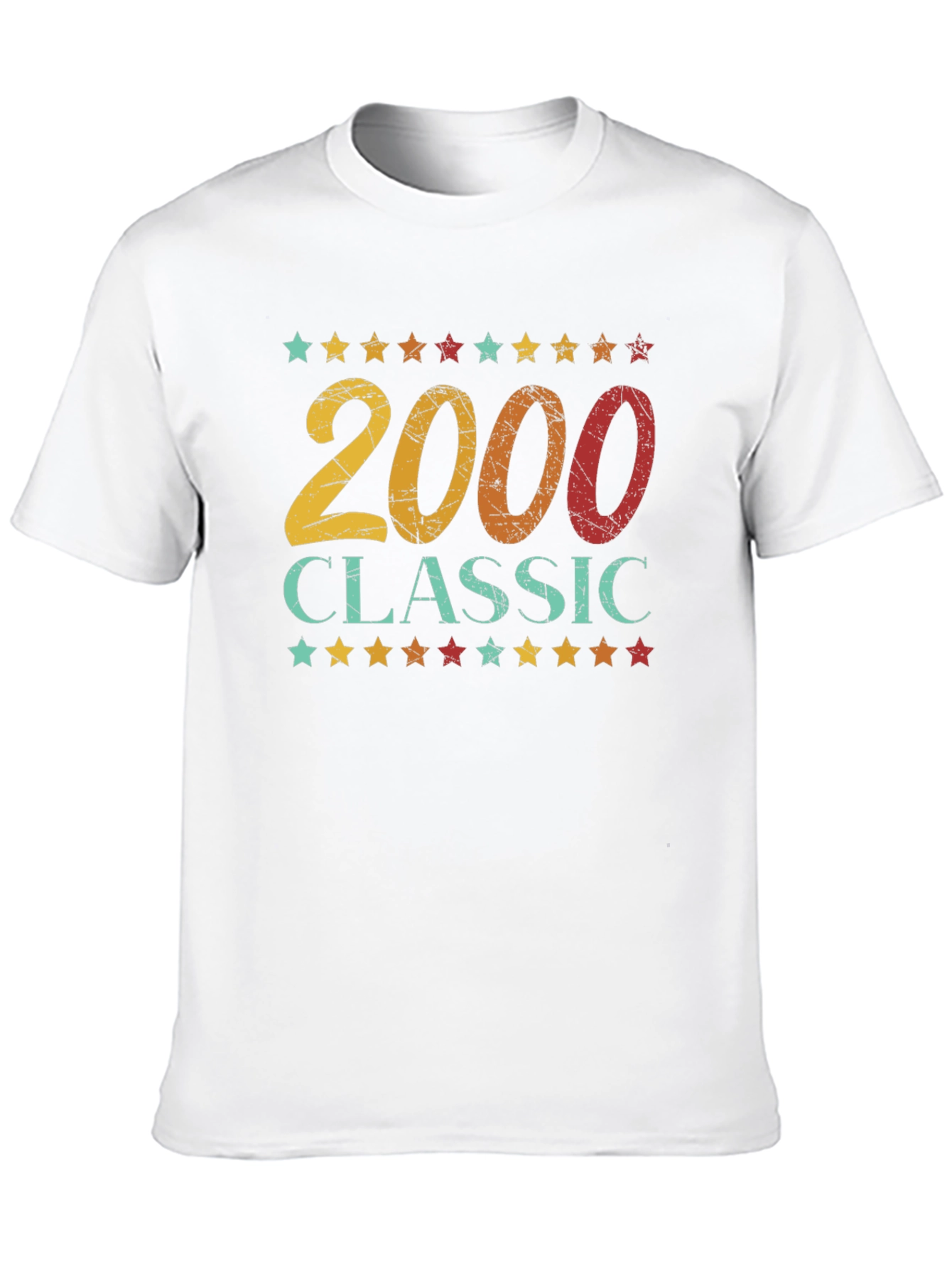 2000 Classic Graphic Tee - Retro Birthday Shirt