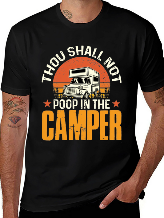 Thou Shalt Not Poop In The Camper T-Shirt