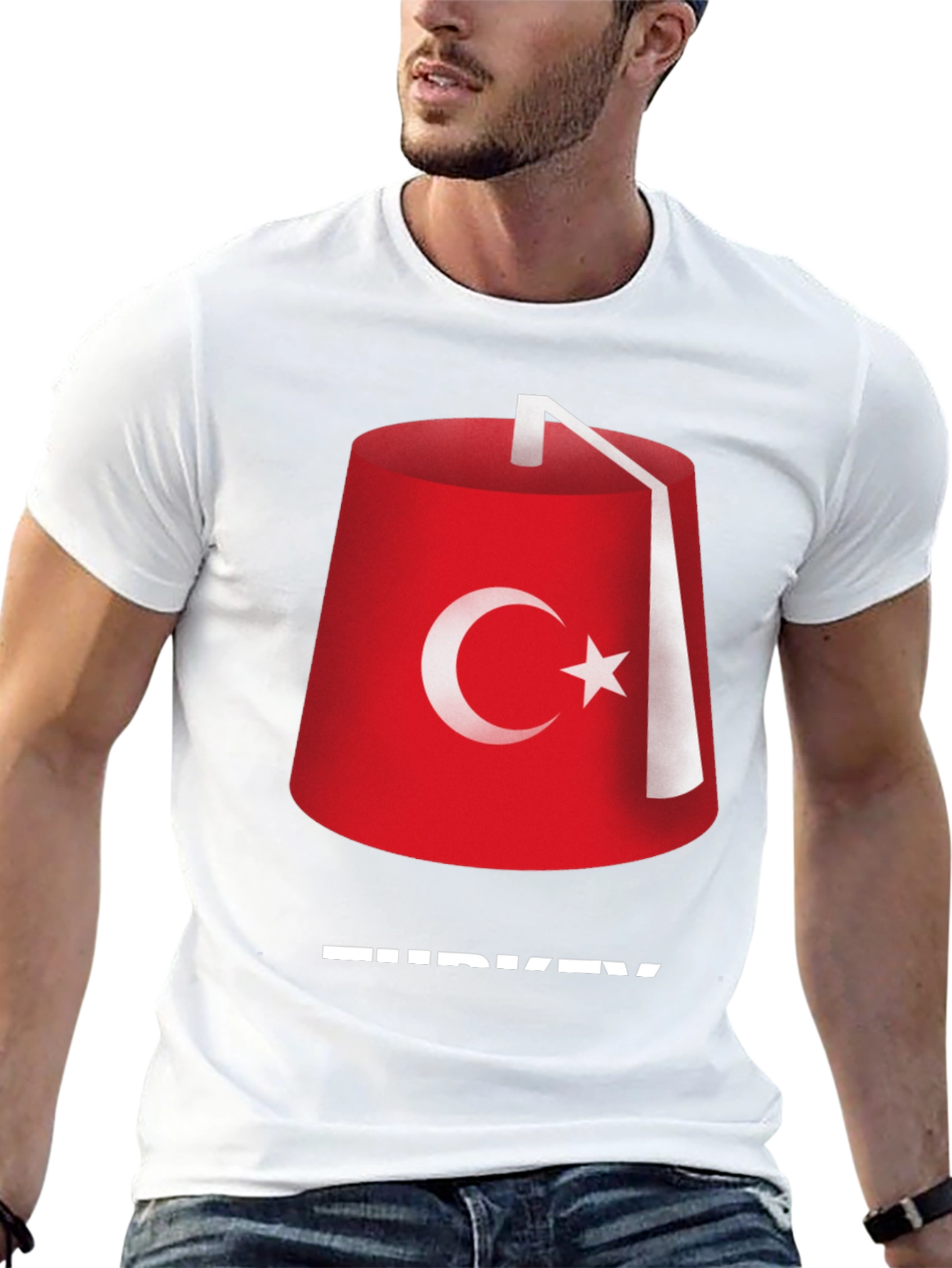 Turkey Fez T-Shirt - Black Cotton Tee