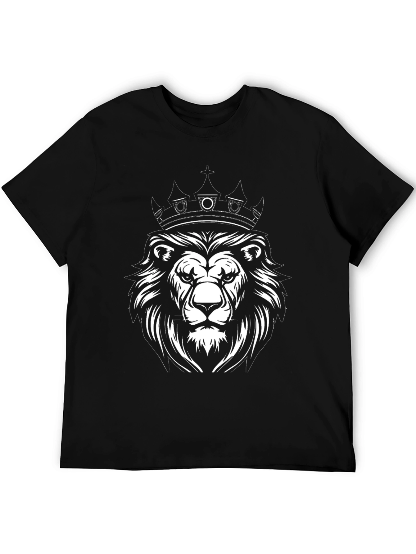 Lion King Graphic Black T-Shirt