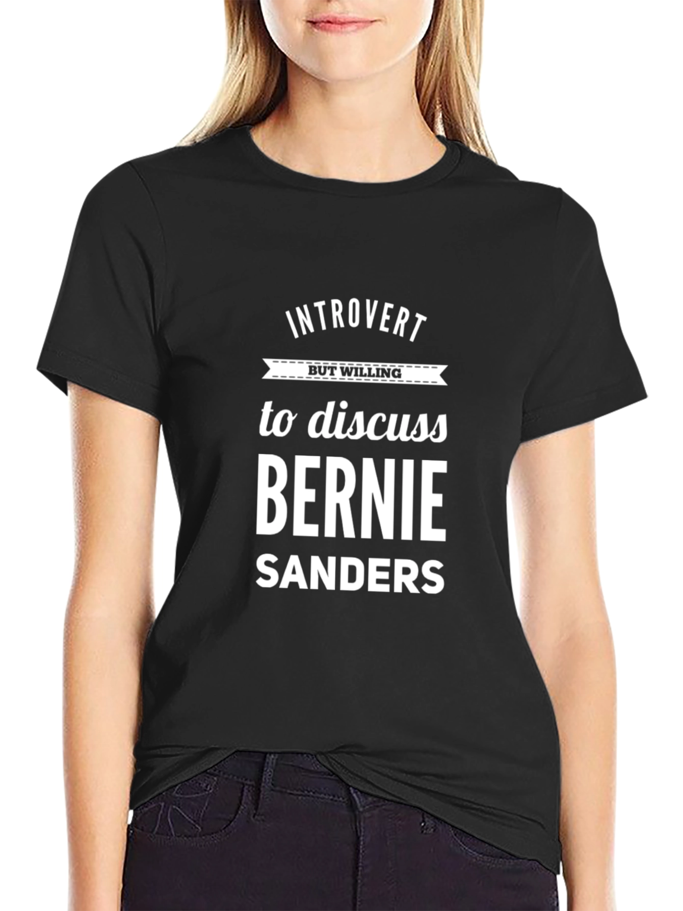 Introvert Bernie Sanders T-Shirt