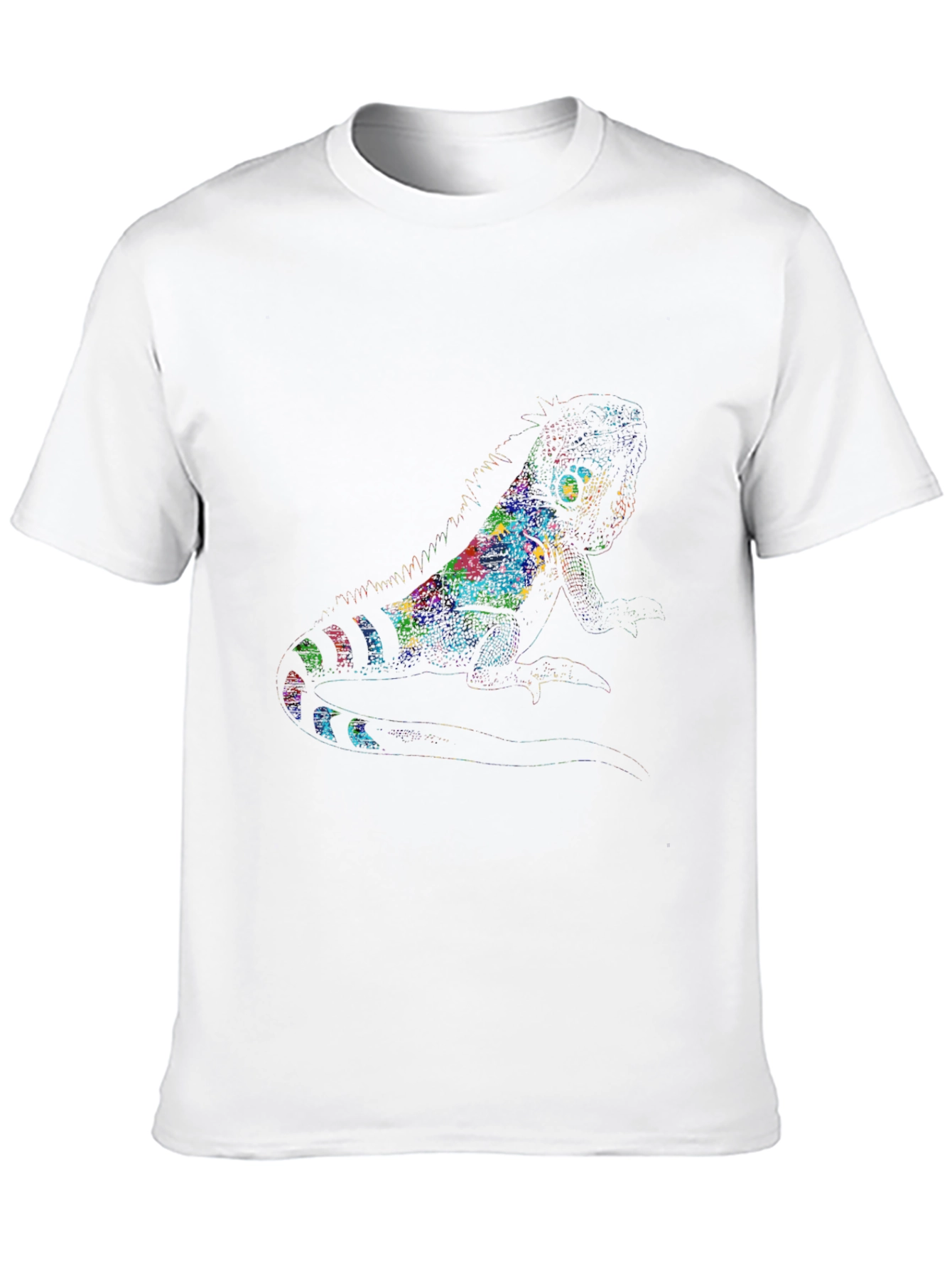 Colorful Lizard Graphic Tee