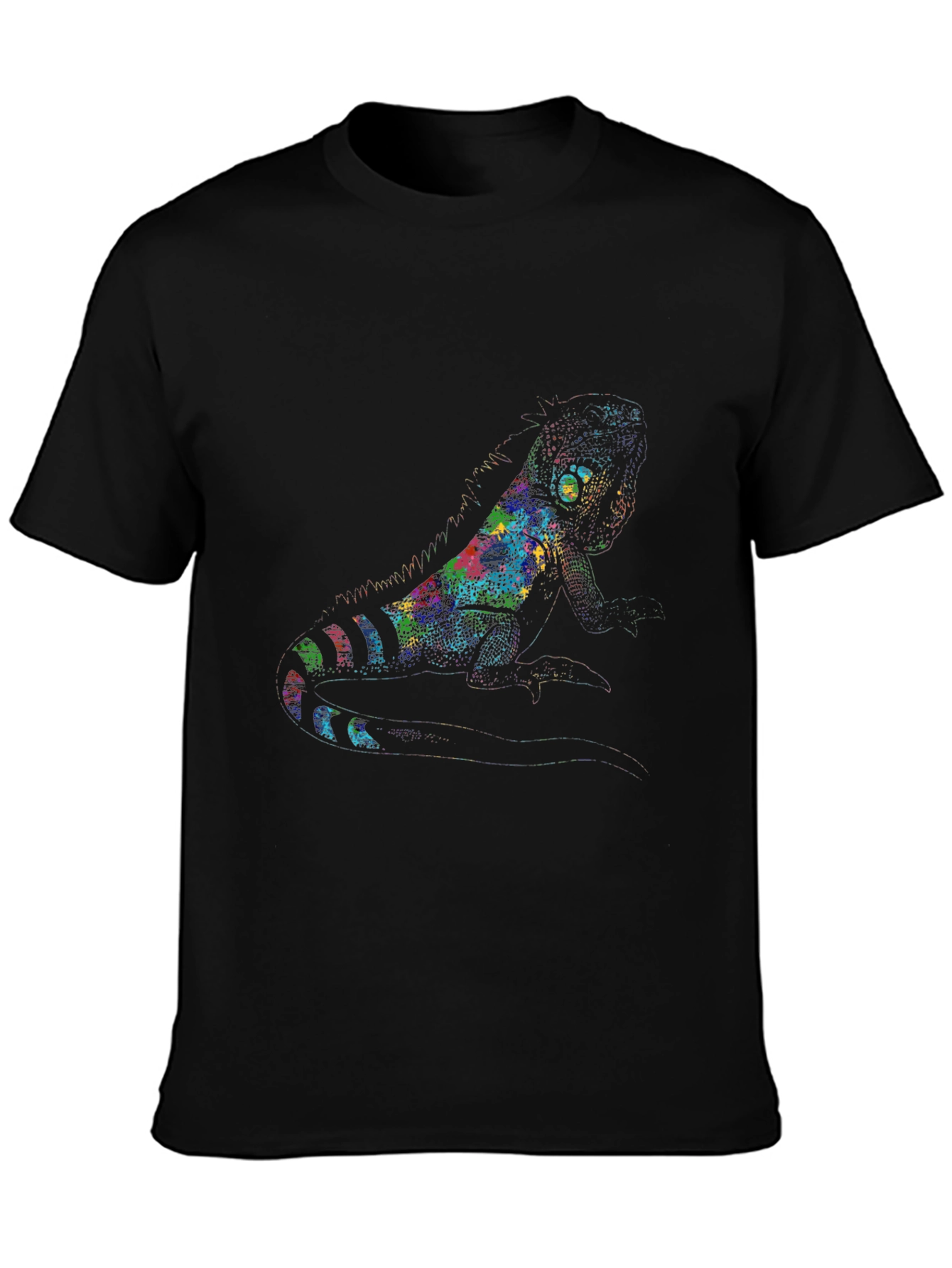 Colorful Lizard Graphic Tee