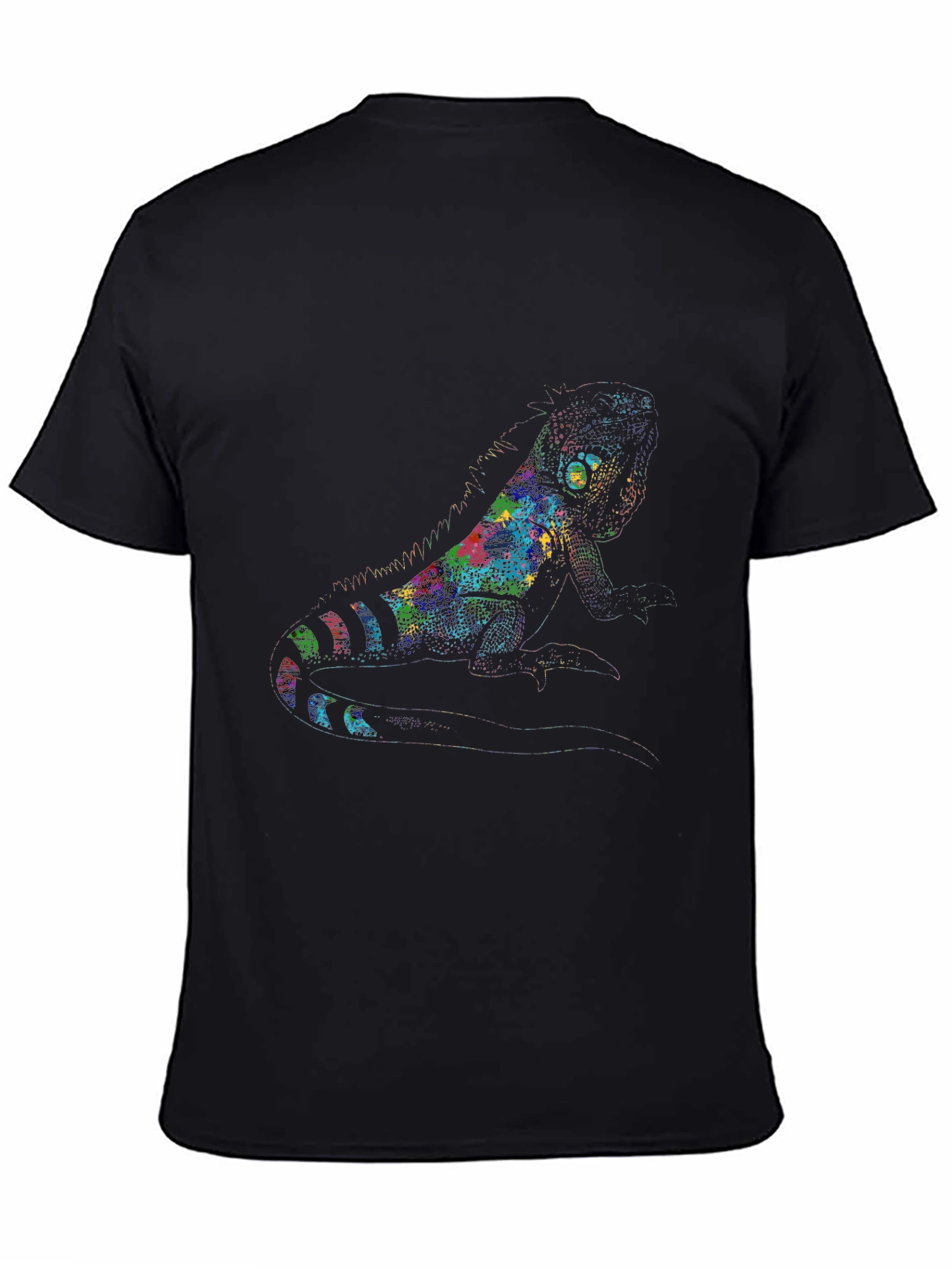 Colorful Lizard Graphic Tee