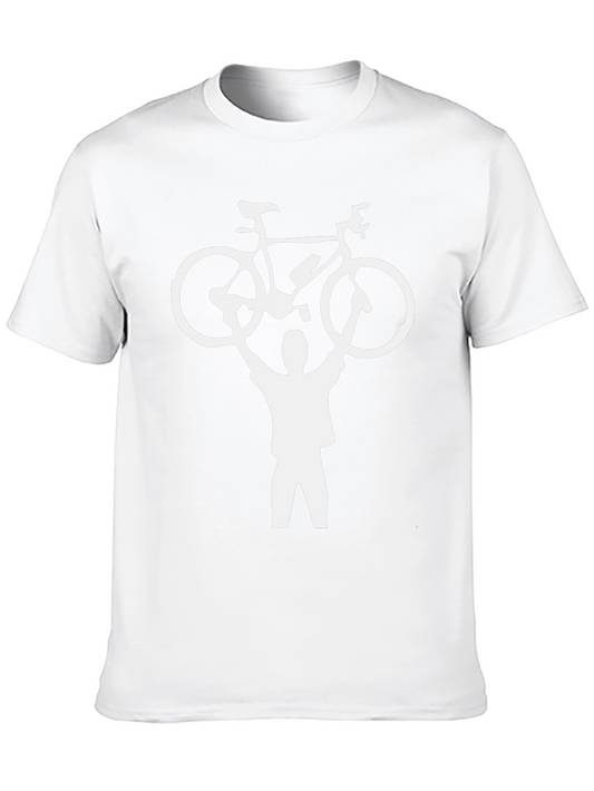 Bike Champ T-Shirt - Black Cotton Graphic Tee