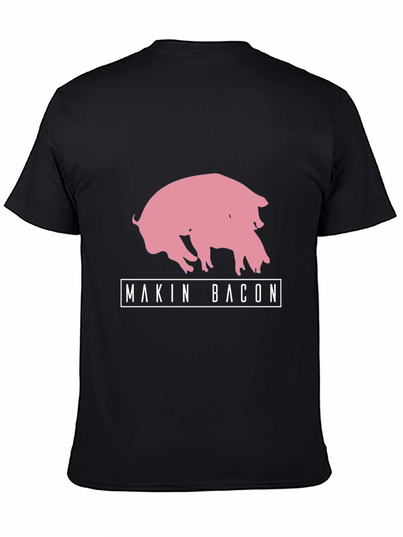 Makin Bacon Pig Graphic T-Shirt