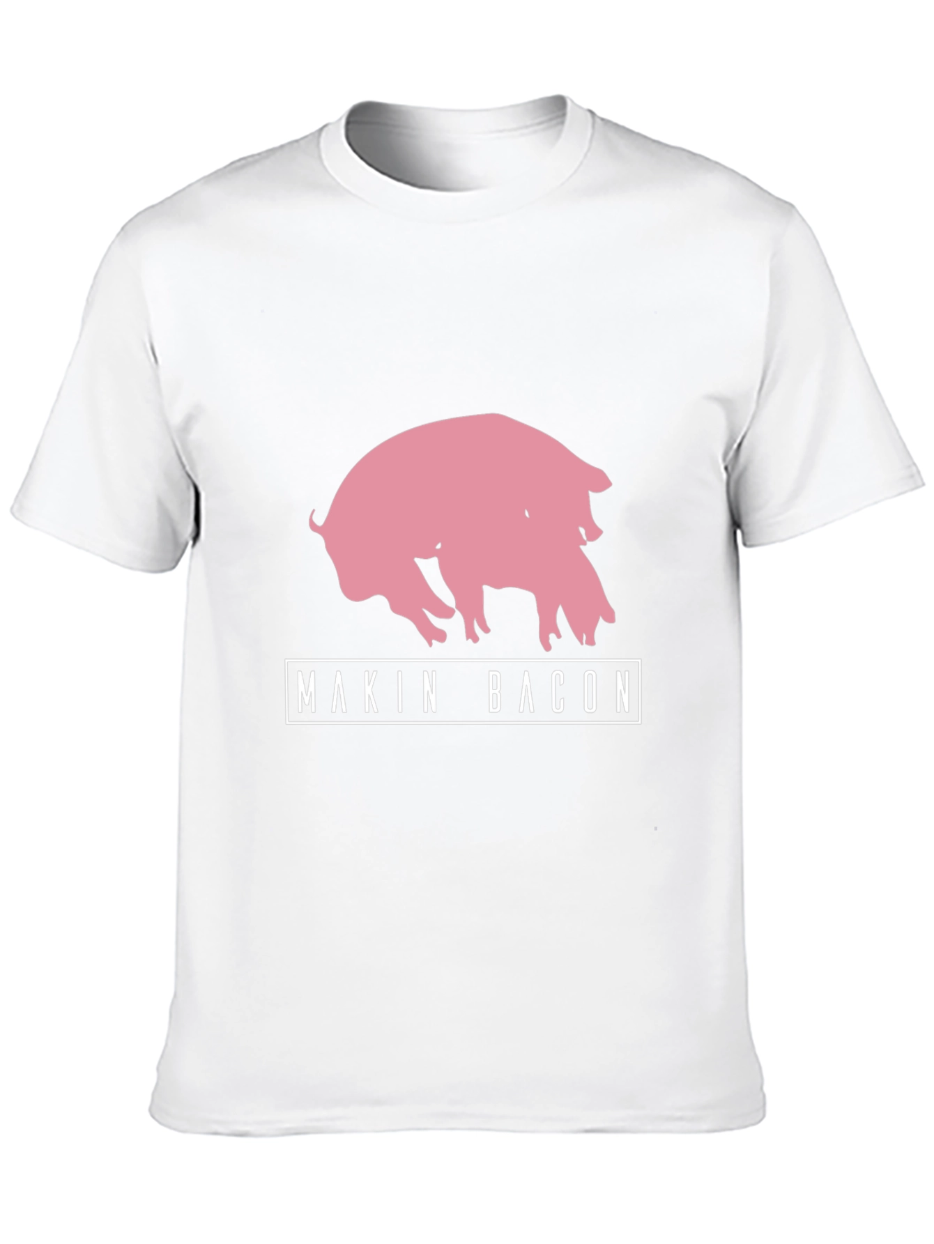 Makin Bacon Pig Graphic T-Shirt