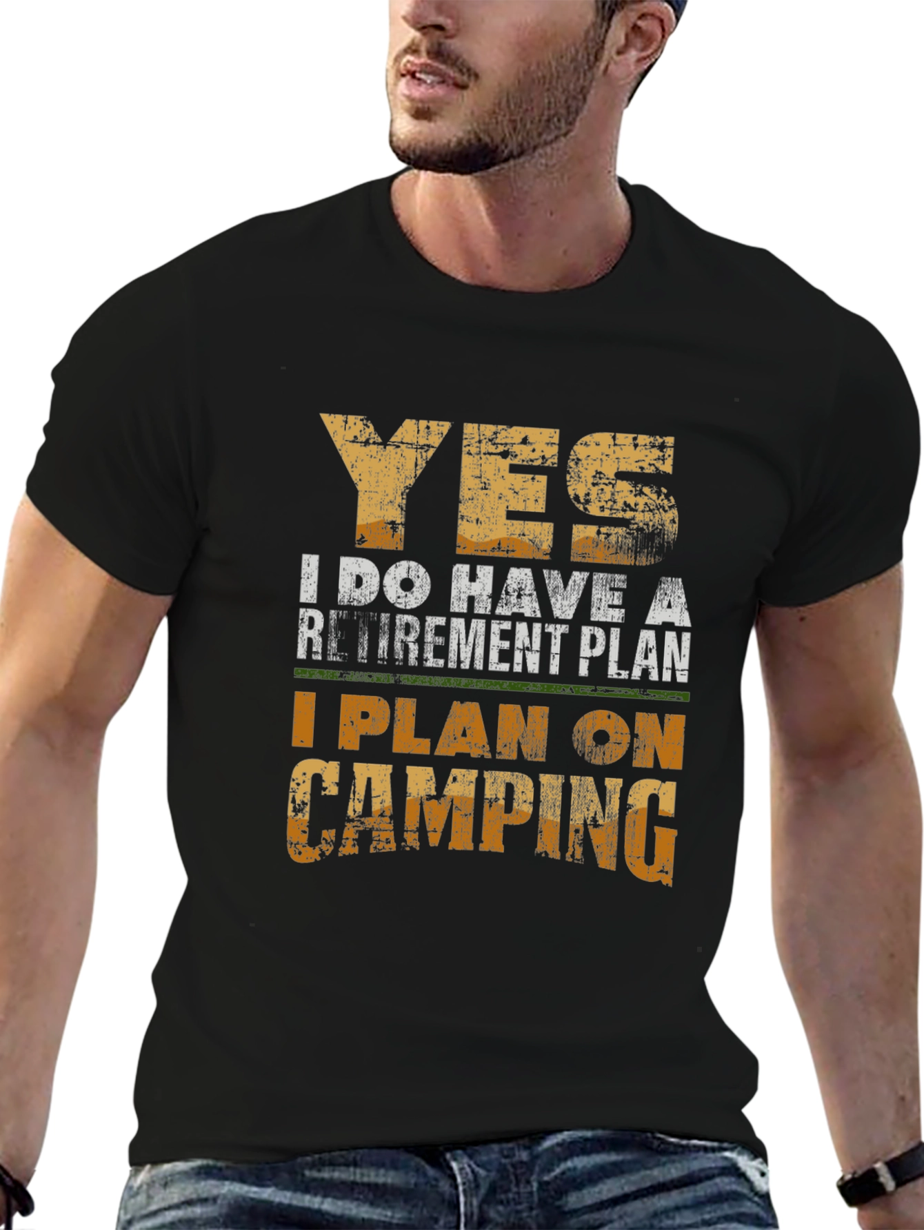 Retirement Camping Plan T-Shirt