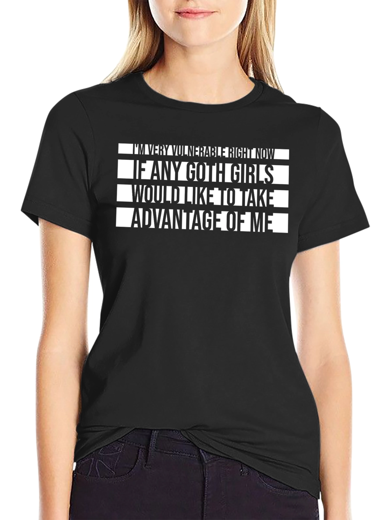 Vulnerable Goth Girls T-Shirt
