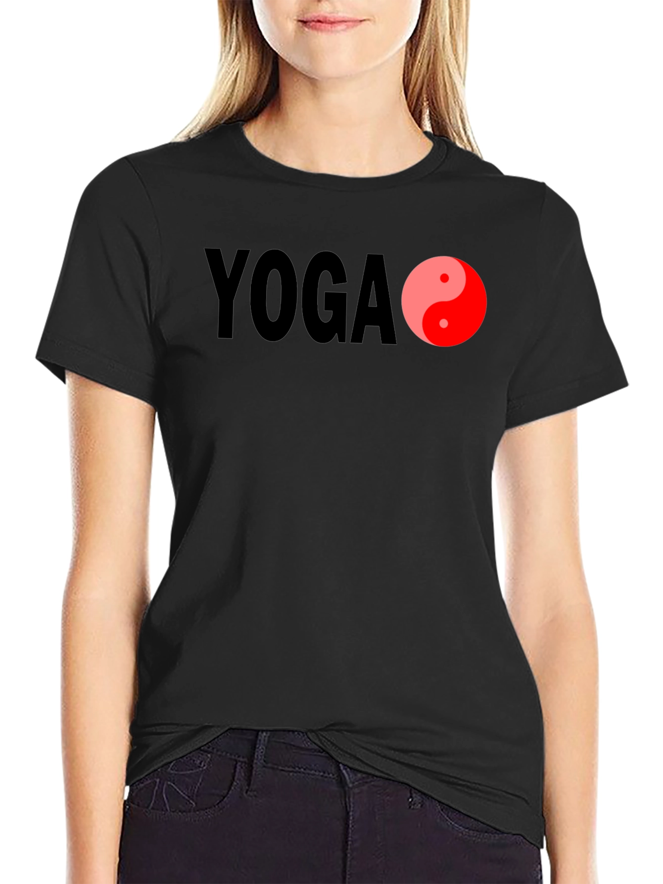 Yoga Yin Yang Graphic Tee - Comfort Fit