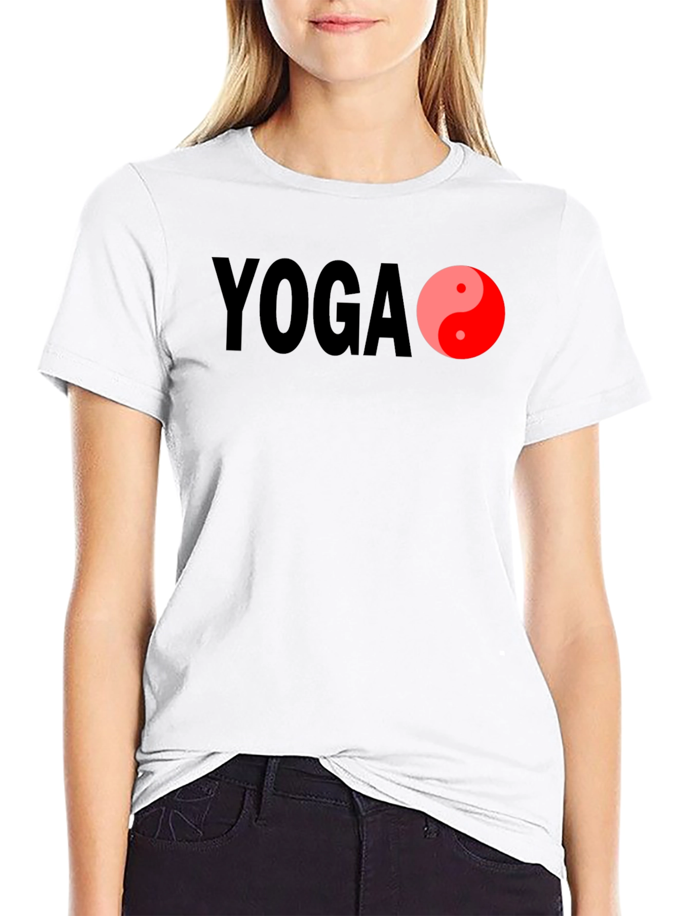 Yoga Yin Yang Graphic Tee - Comfort Fit