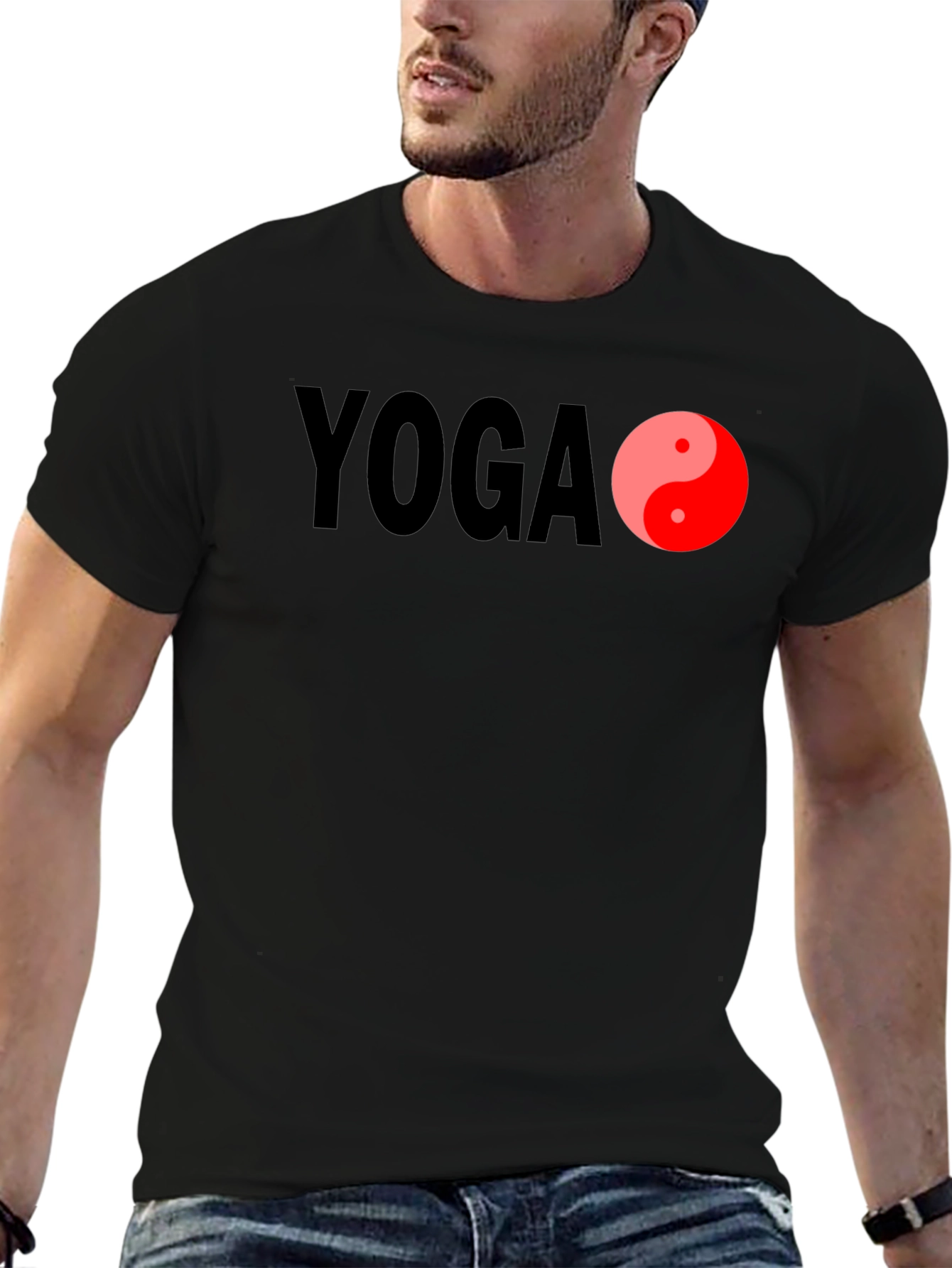 Yoga Yin Yang Graphic Tee - Comfort Fit