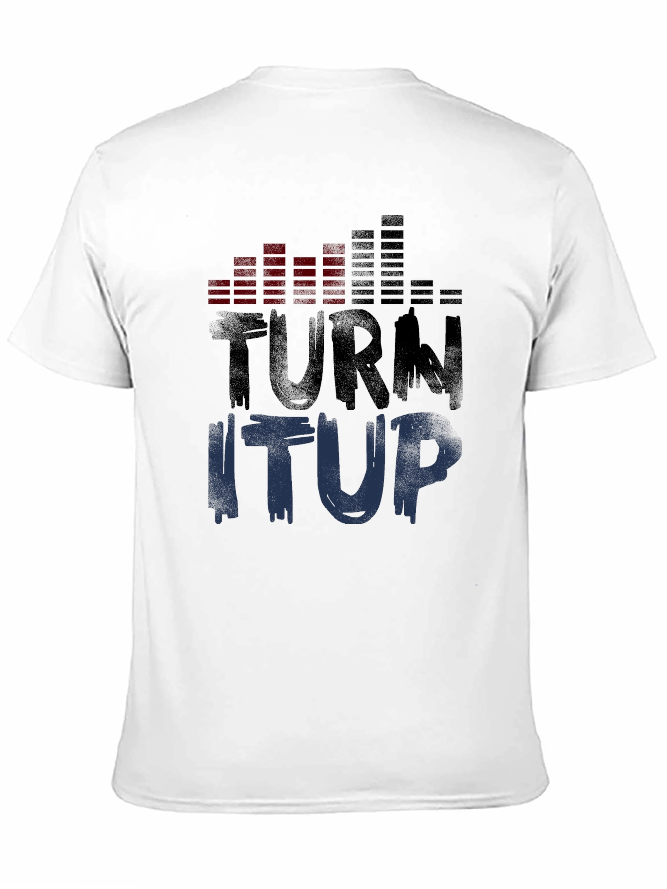 Turn It Up Graphic Tee - Black