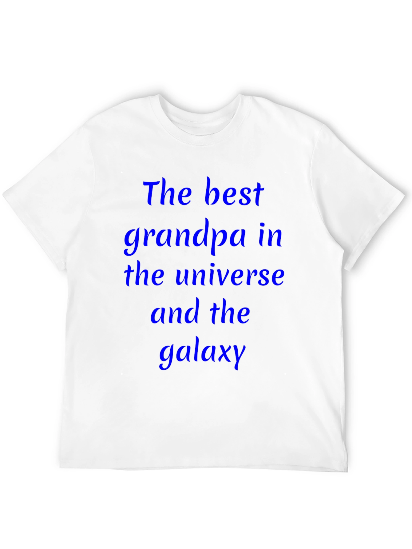 Best Grandpa T-Shirt: Universe and Galaxy Edition