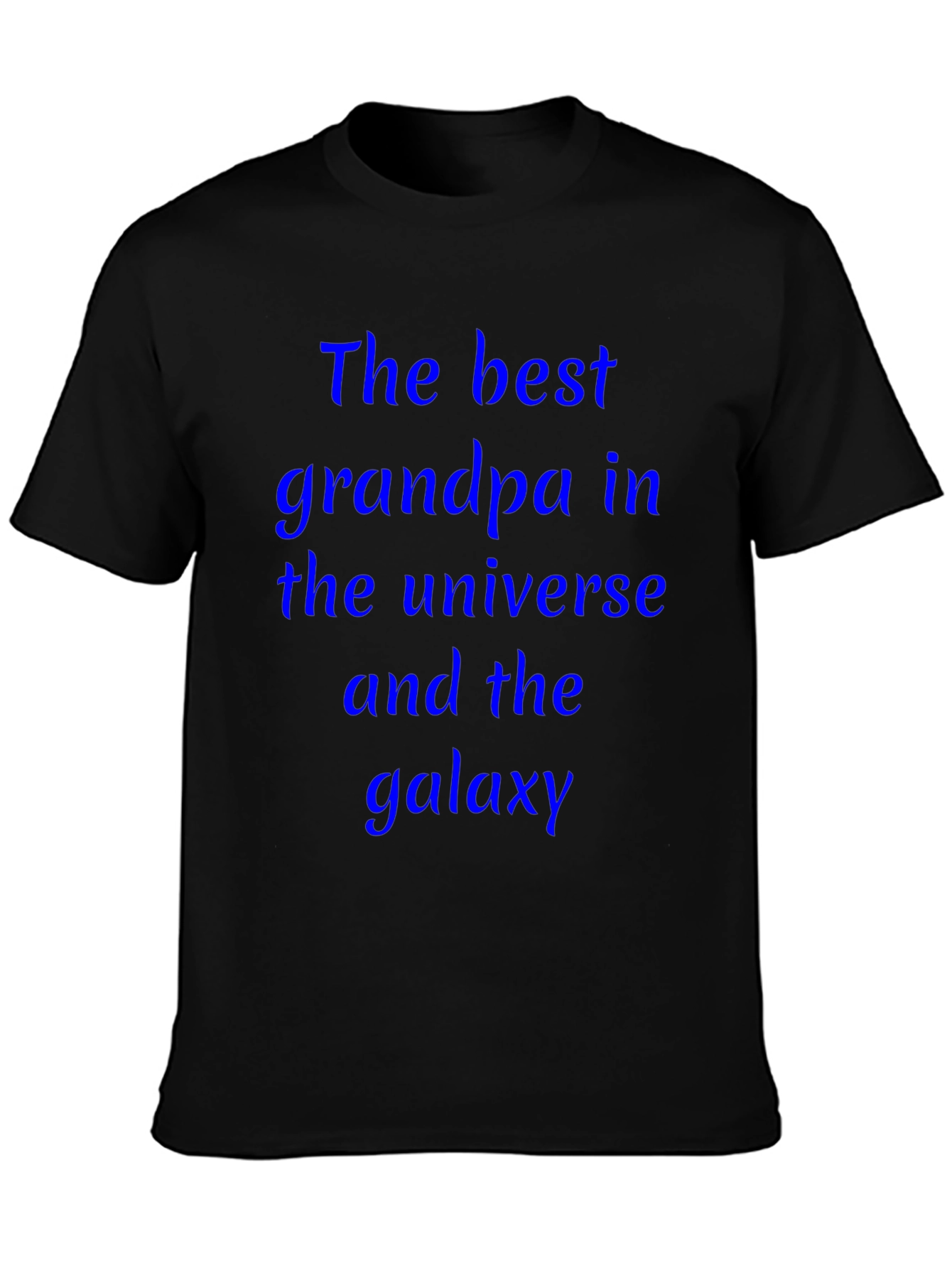 Best Grandpa T-Shirt: Universe and Galaxy Edition