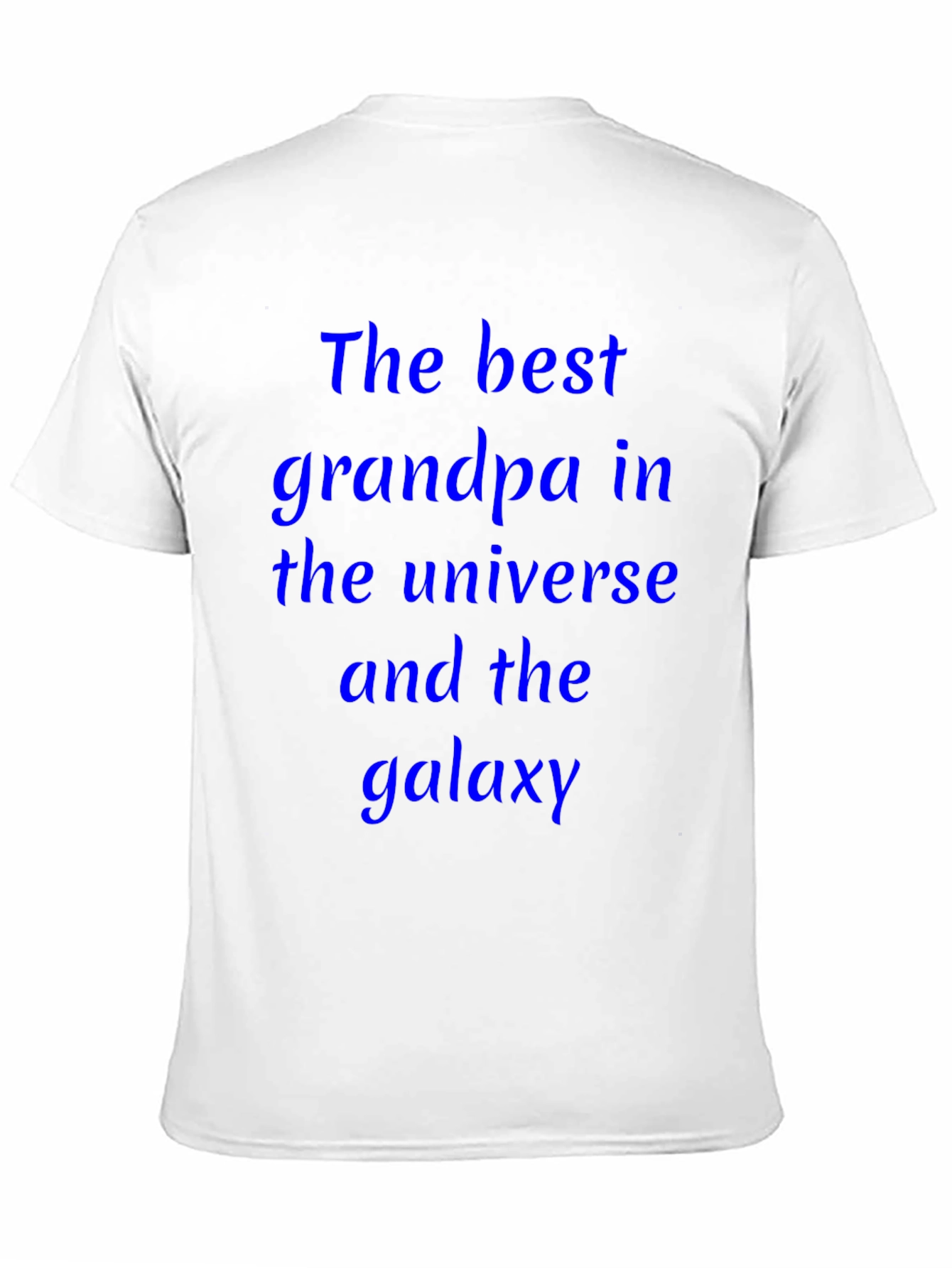 Best Grandpa T-Shirt: Universe and Galaxy Edition