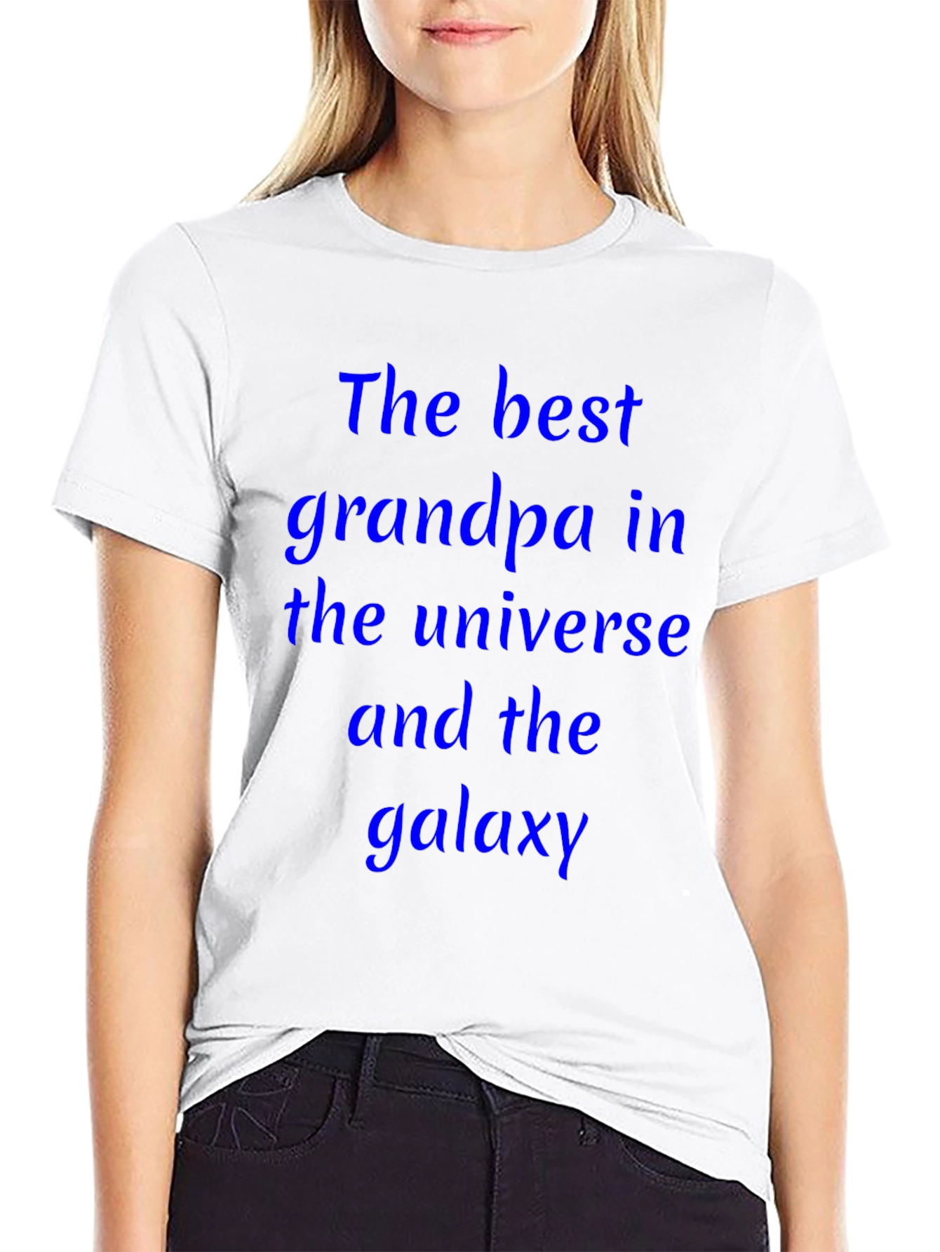 Best Grandpa T-Shirt: Universe and Galaxy Edition