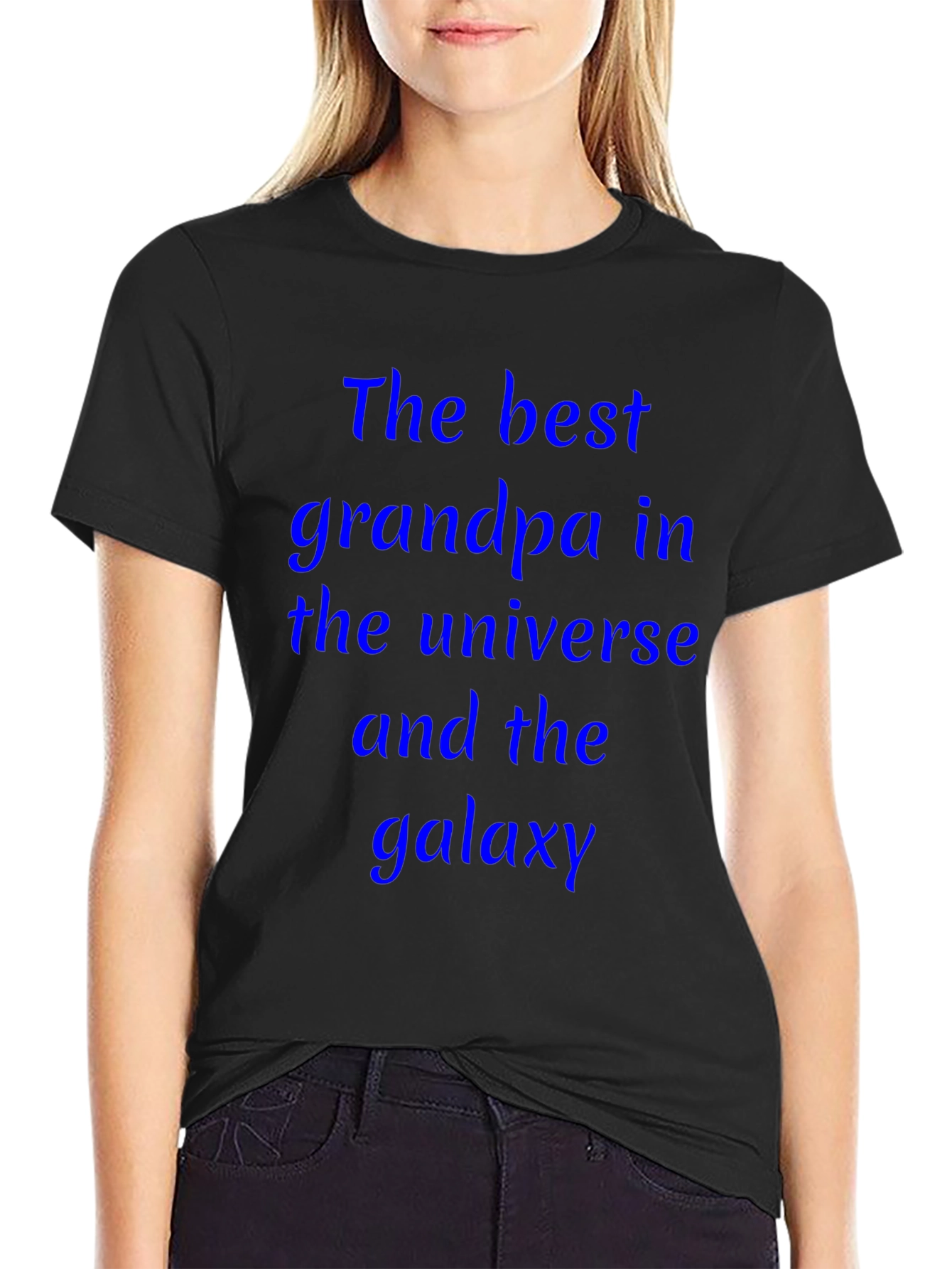 Best Grandpa T-Shirt: Universe and Galaxy Edition