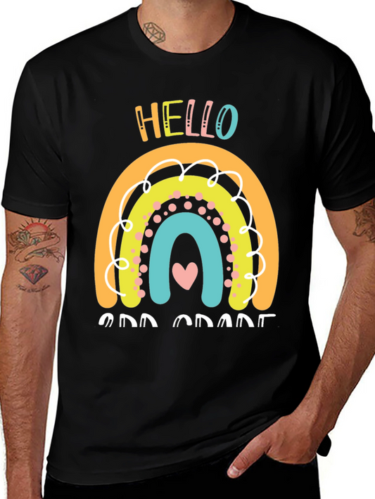 Hello 2nd Grade Rainbow T-Shirt