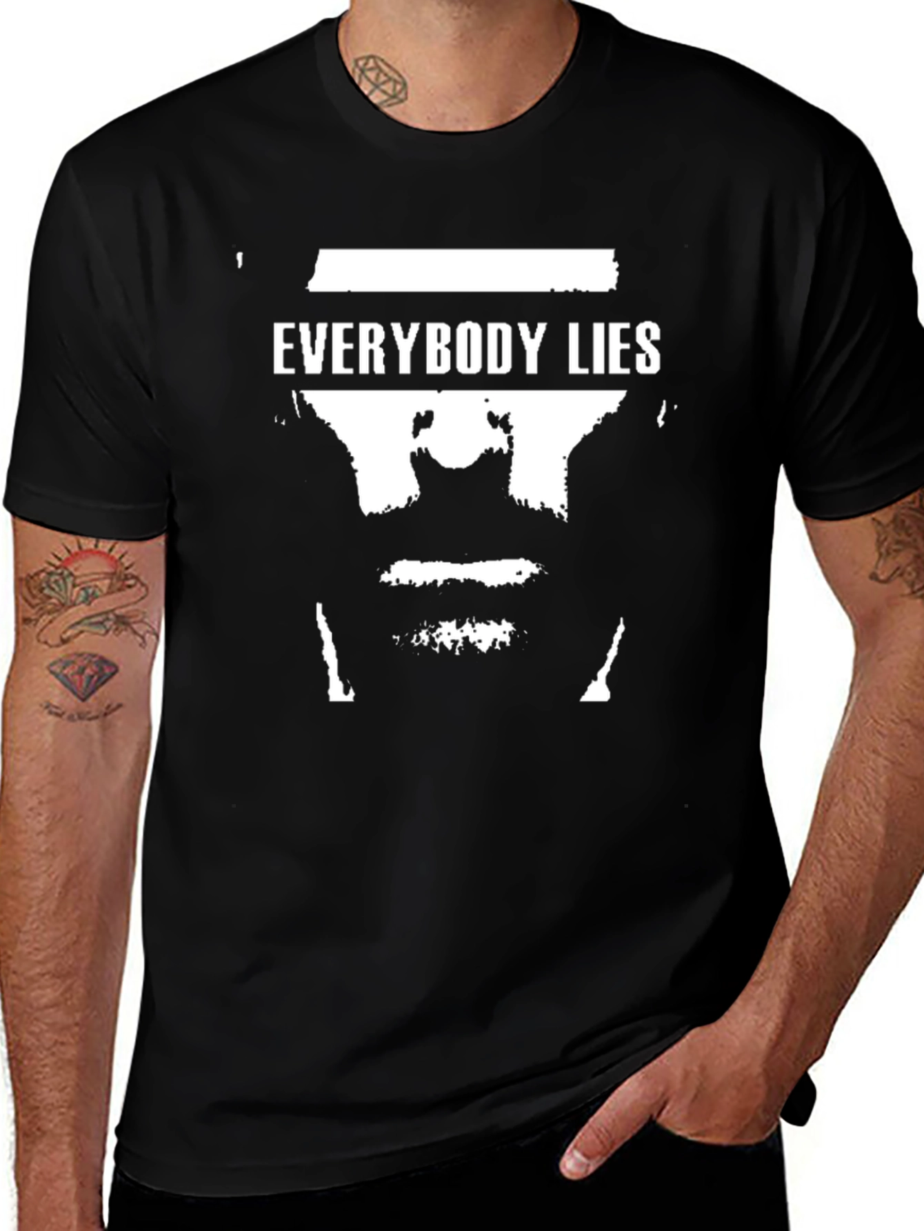 Everybody Lies Graphic T-Shirt - House MD Inspired