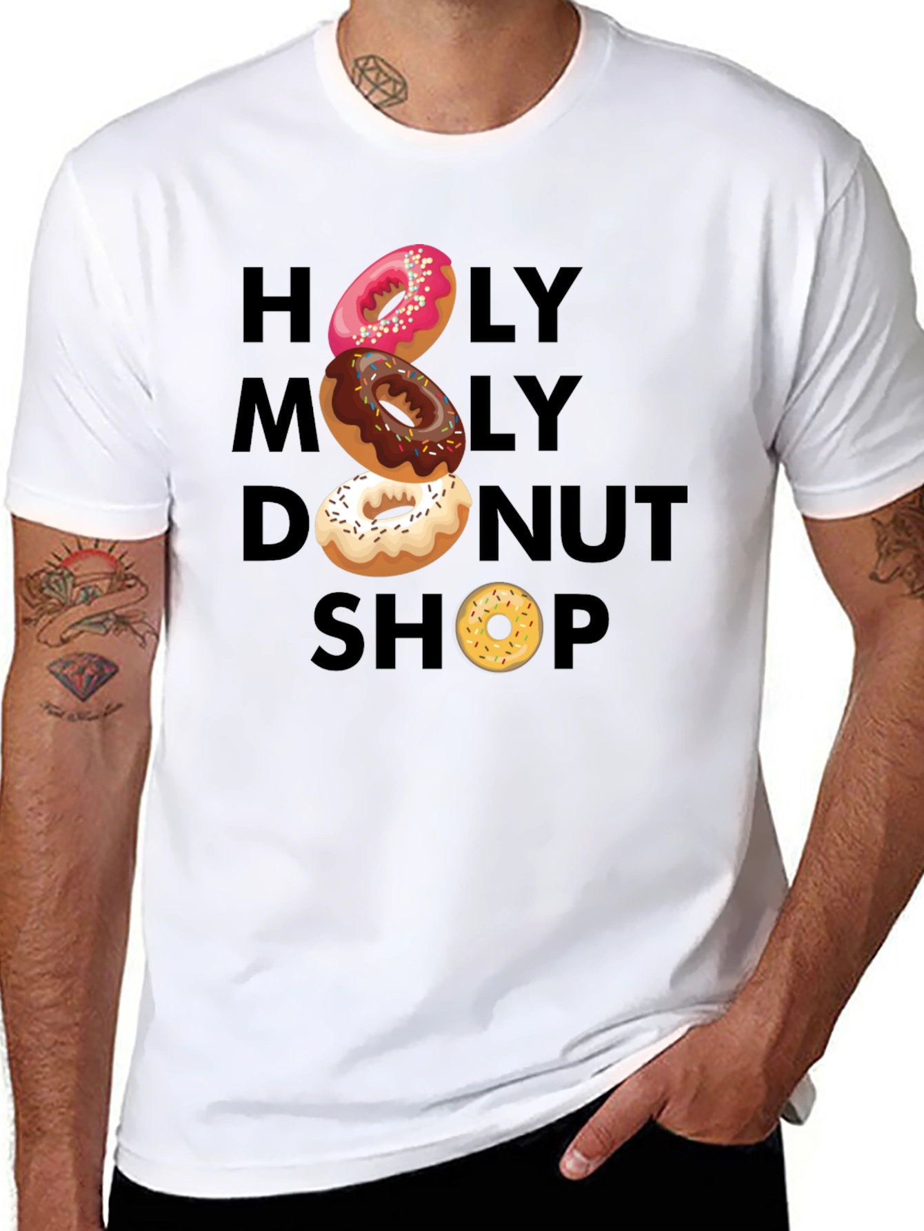 Holy Moly Donut Shop T-Shirt