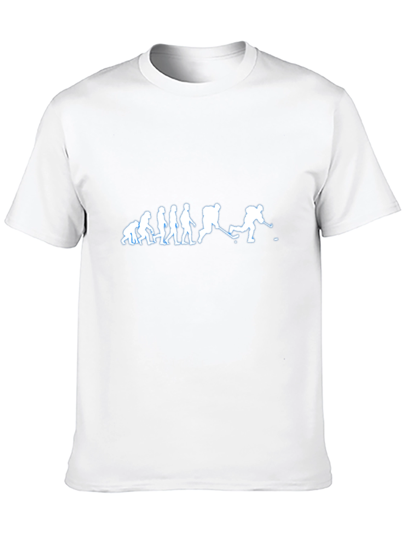 Hockey Evolution Graphic T-Shirt - Black