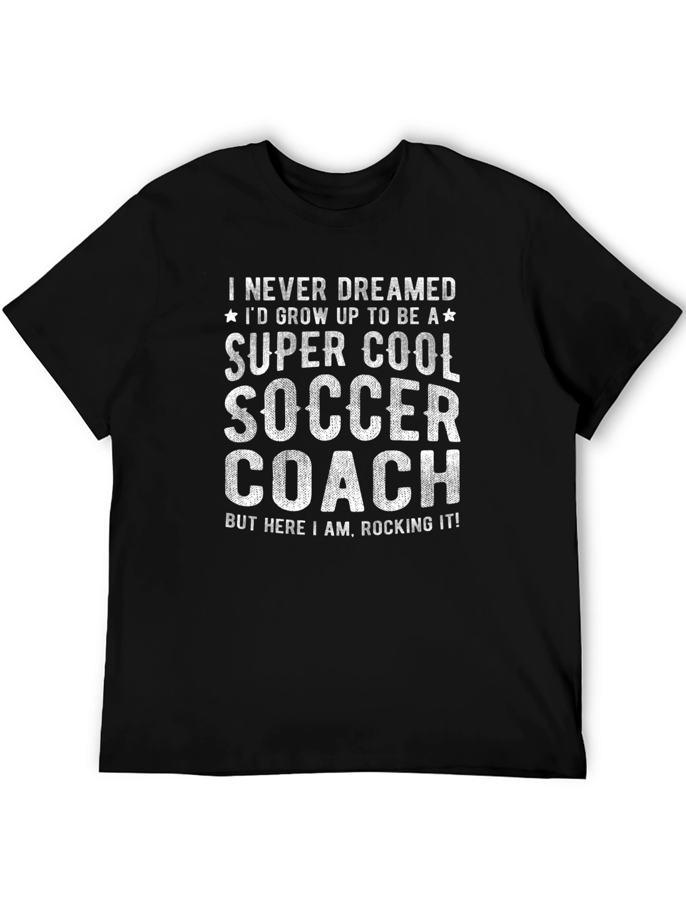 Super Cool Soccer Coach Graphic T-Shirt