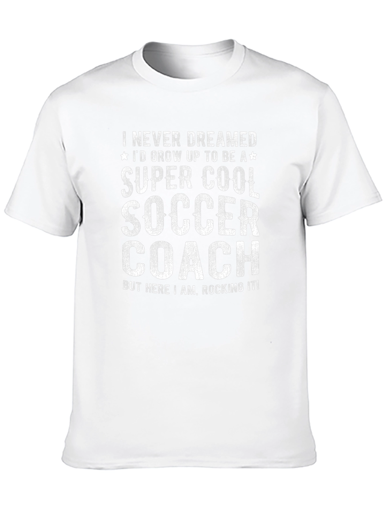 Super Cool Soccer Coach Graphic T-Shirt