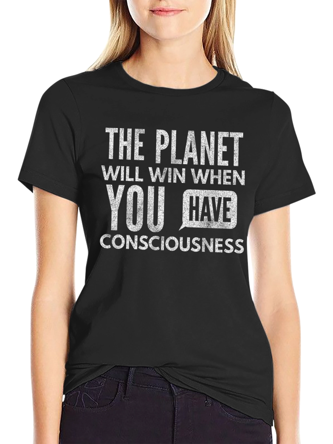 Planet Consciousness T-Shirt - Eco-Friendly Awareness Tee