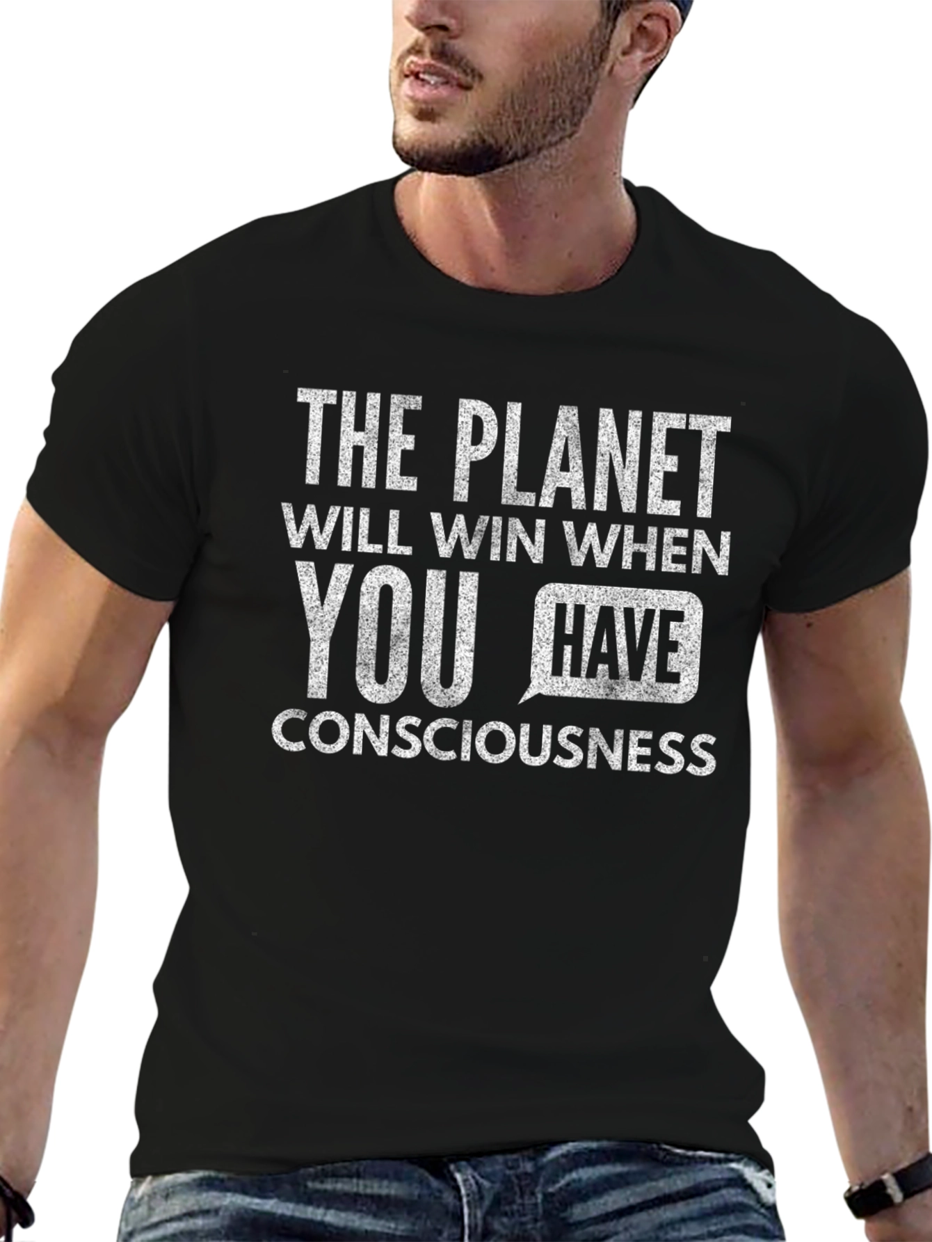 Planet Consciousness T-Shirt - Eco-Friendly Awareness Tee
