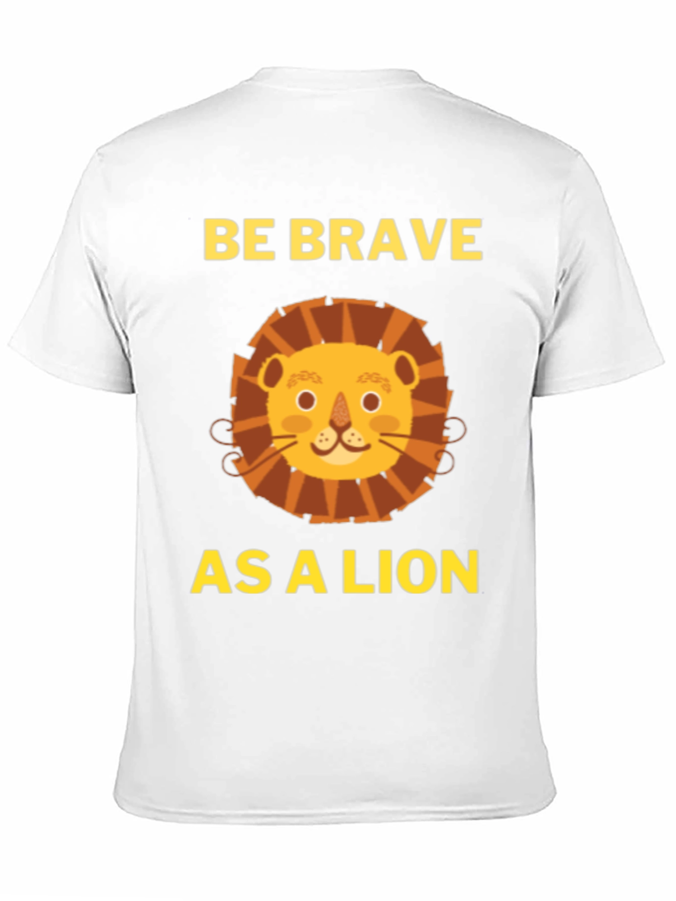 Be Brave As A Lion T-Shirt - Menswear